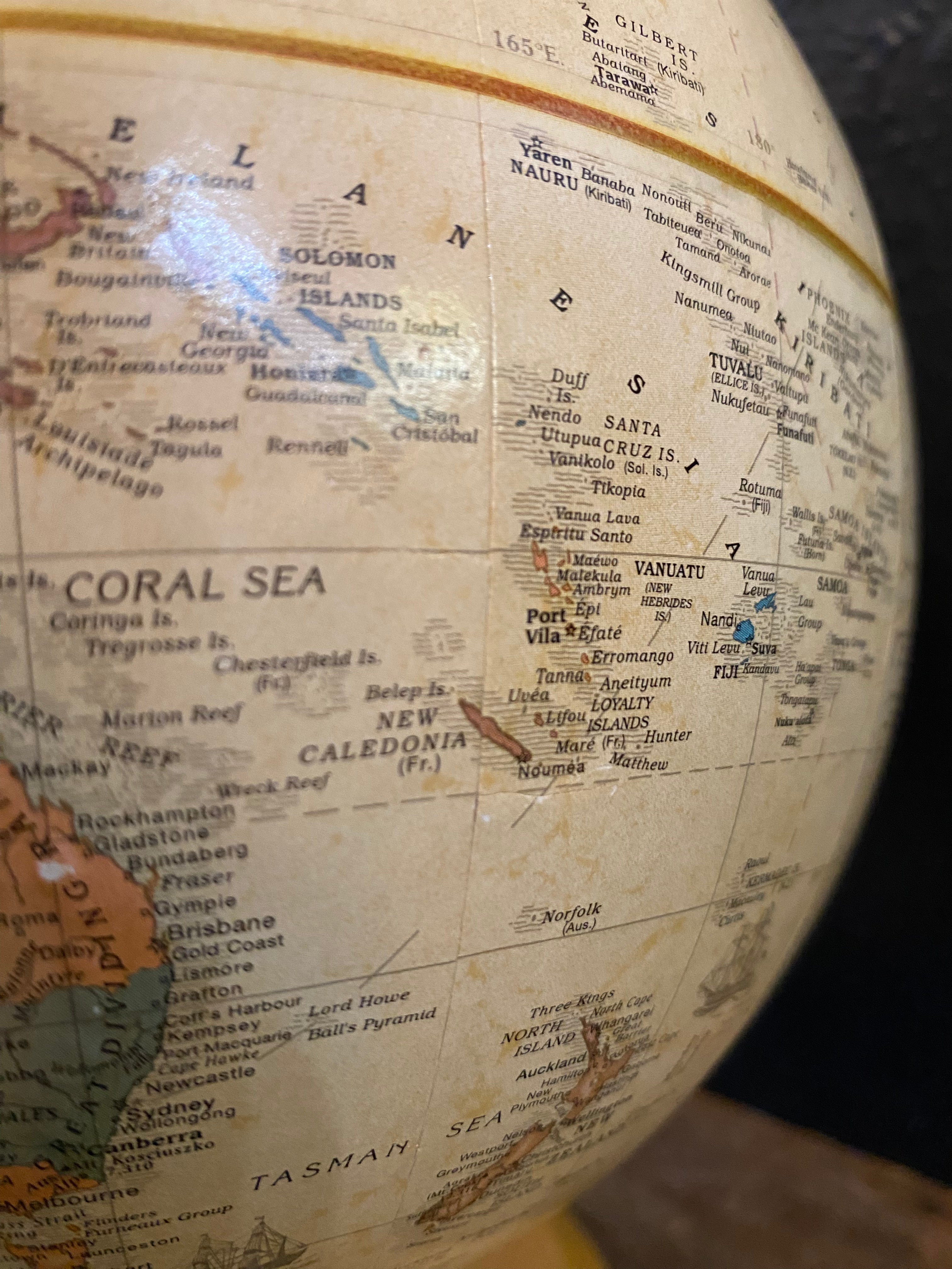 Vintage Replogle World Globe