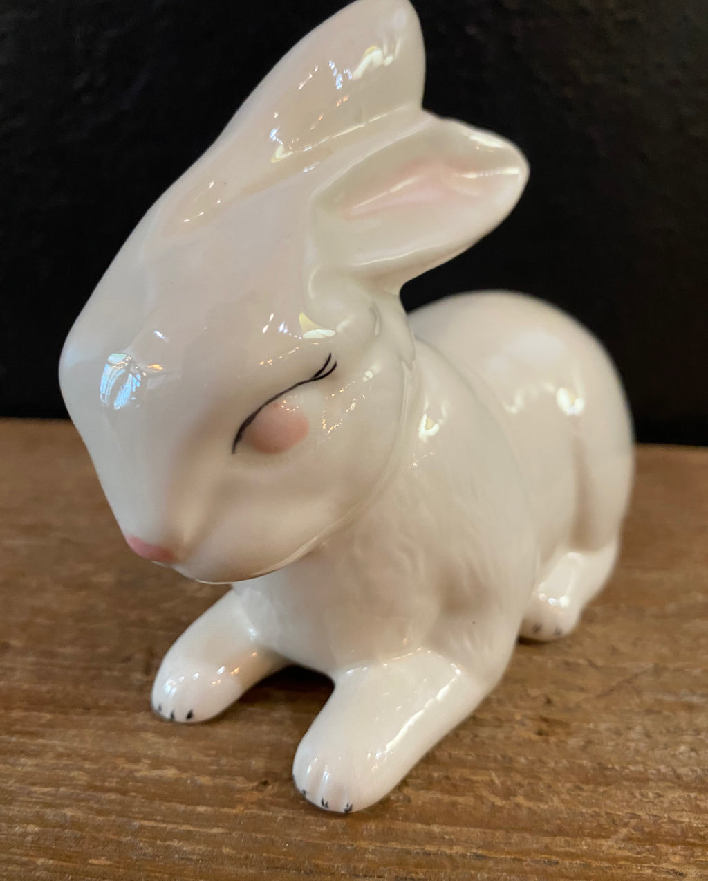 White Ceramic Bunny