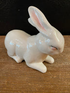 White Ceramic Bunny