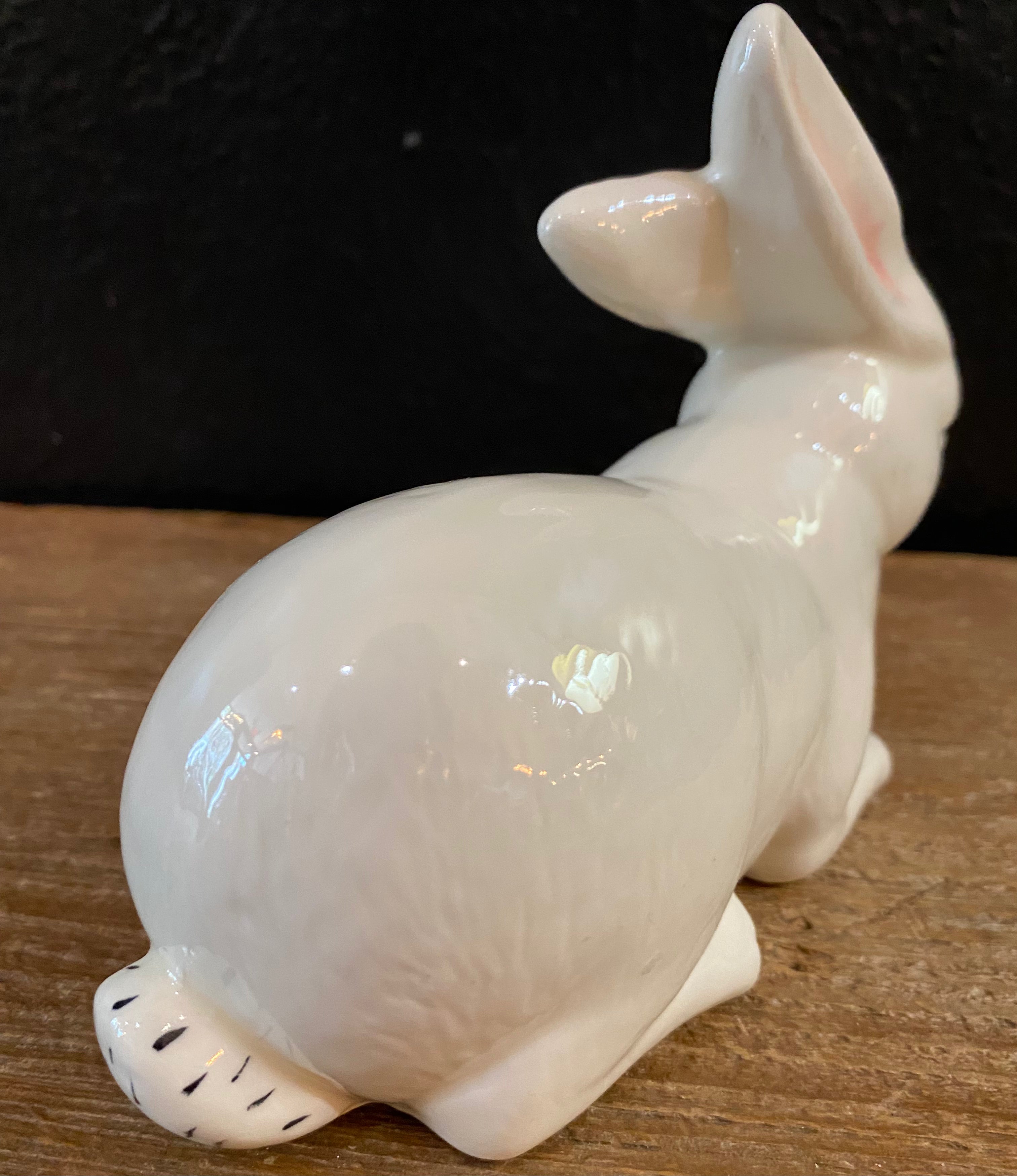 White Ceramic Bunny