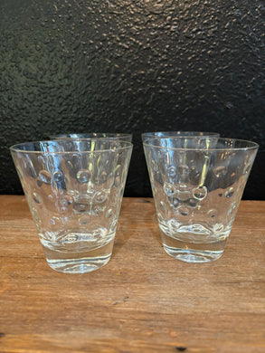 Dot Old Fashioned Glasses | Set of 4