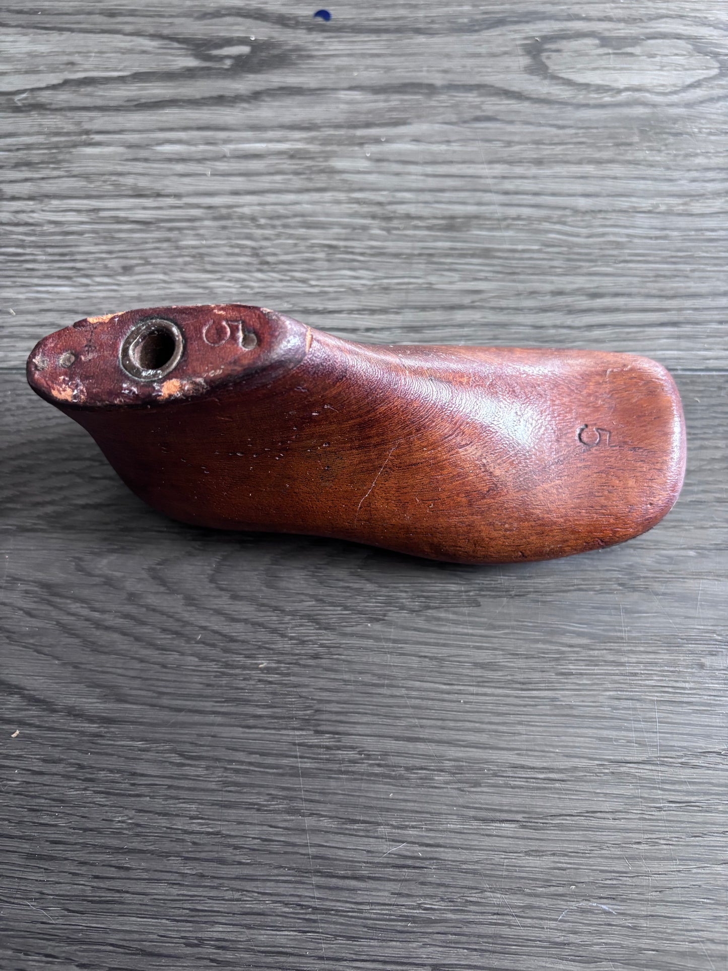 Antique Child’s Wooden Shoe Form