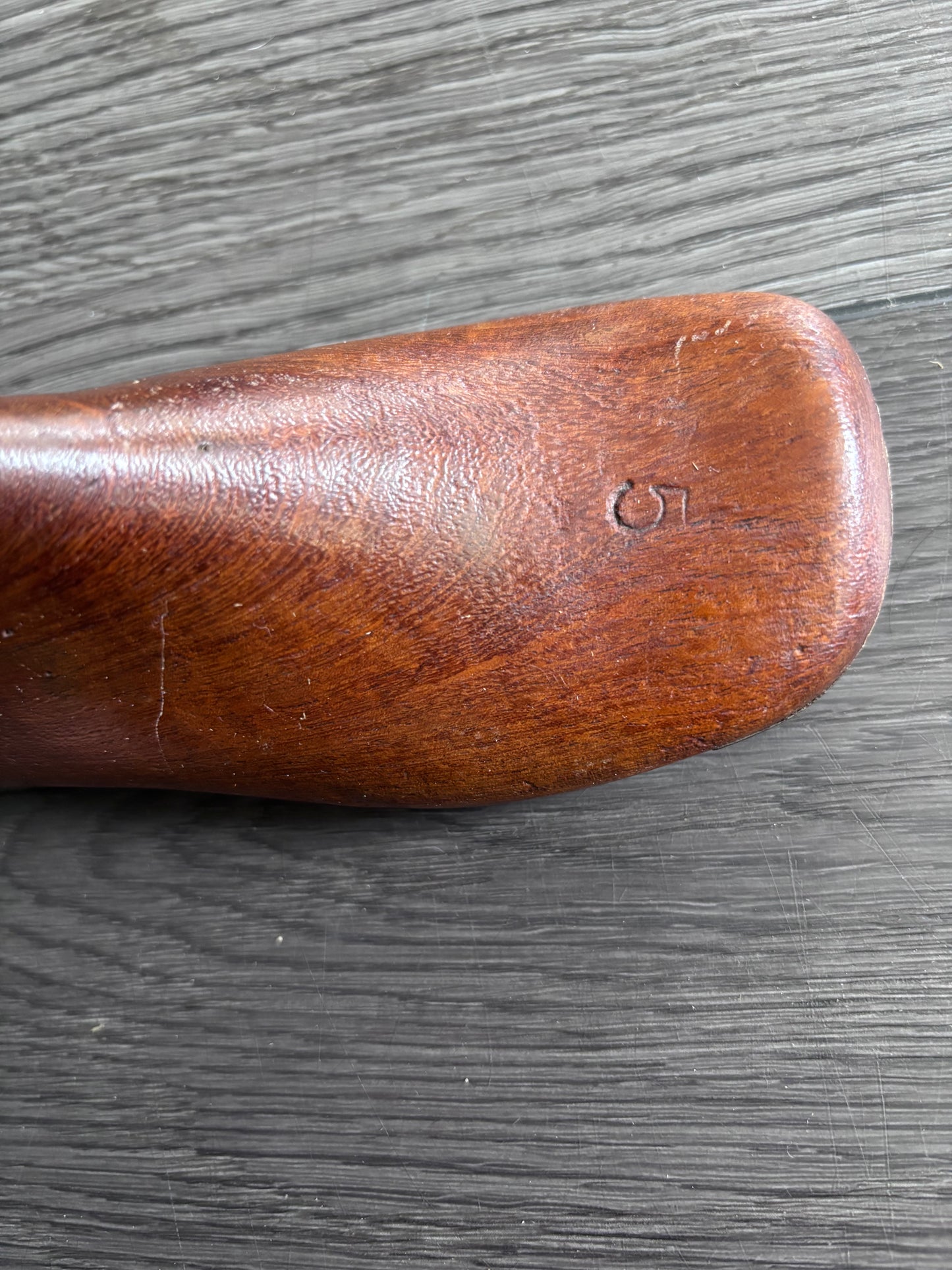 Antique Child’s Wooden Shoe Form