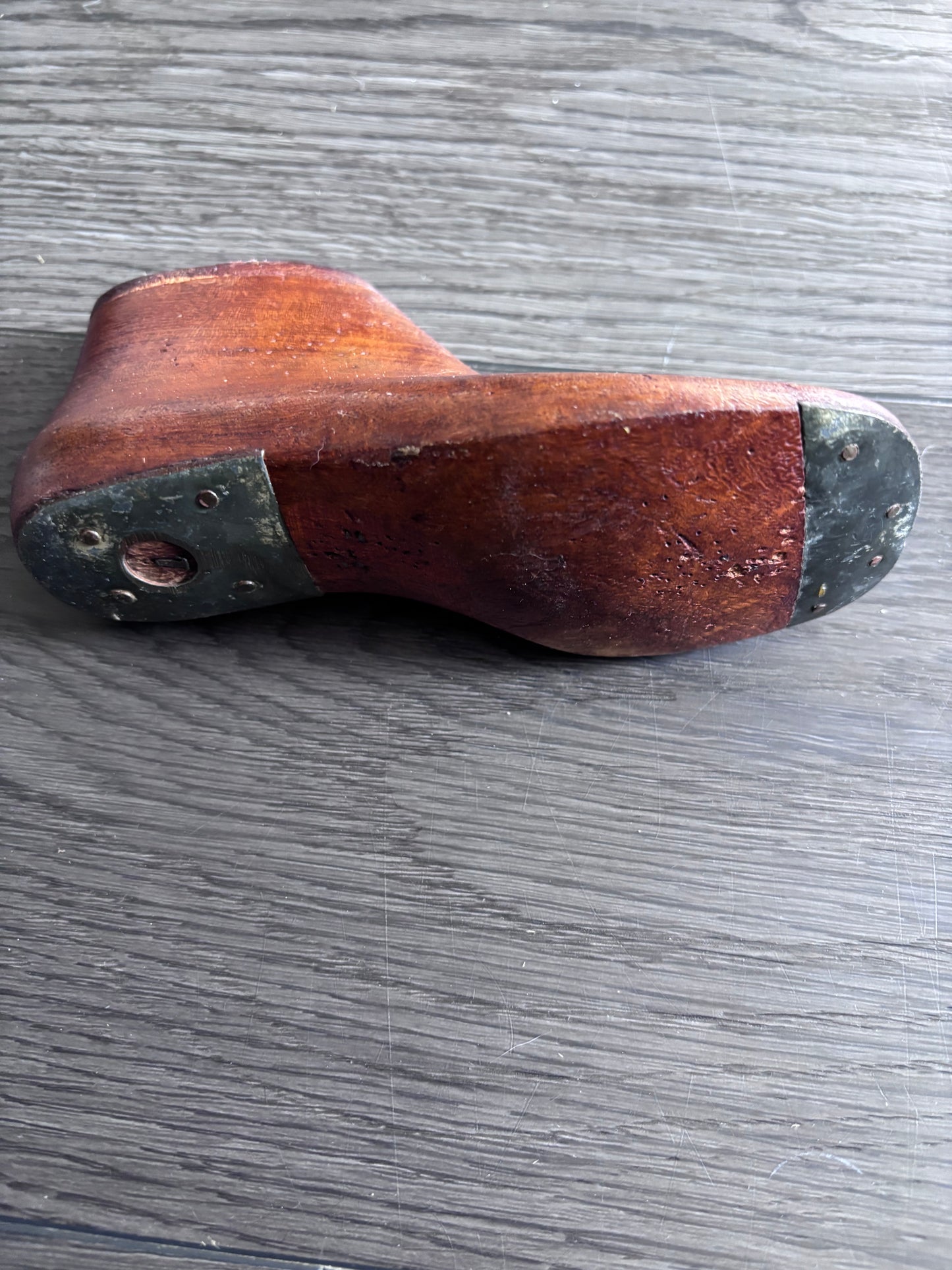 Antique Child’s Wooden Shoe Form