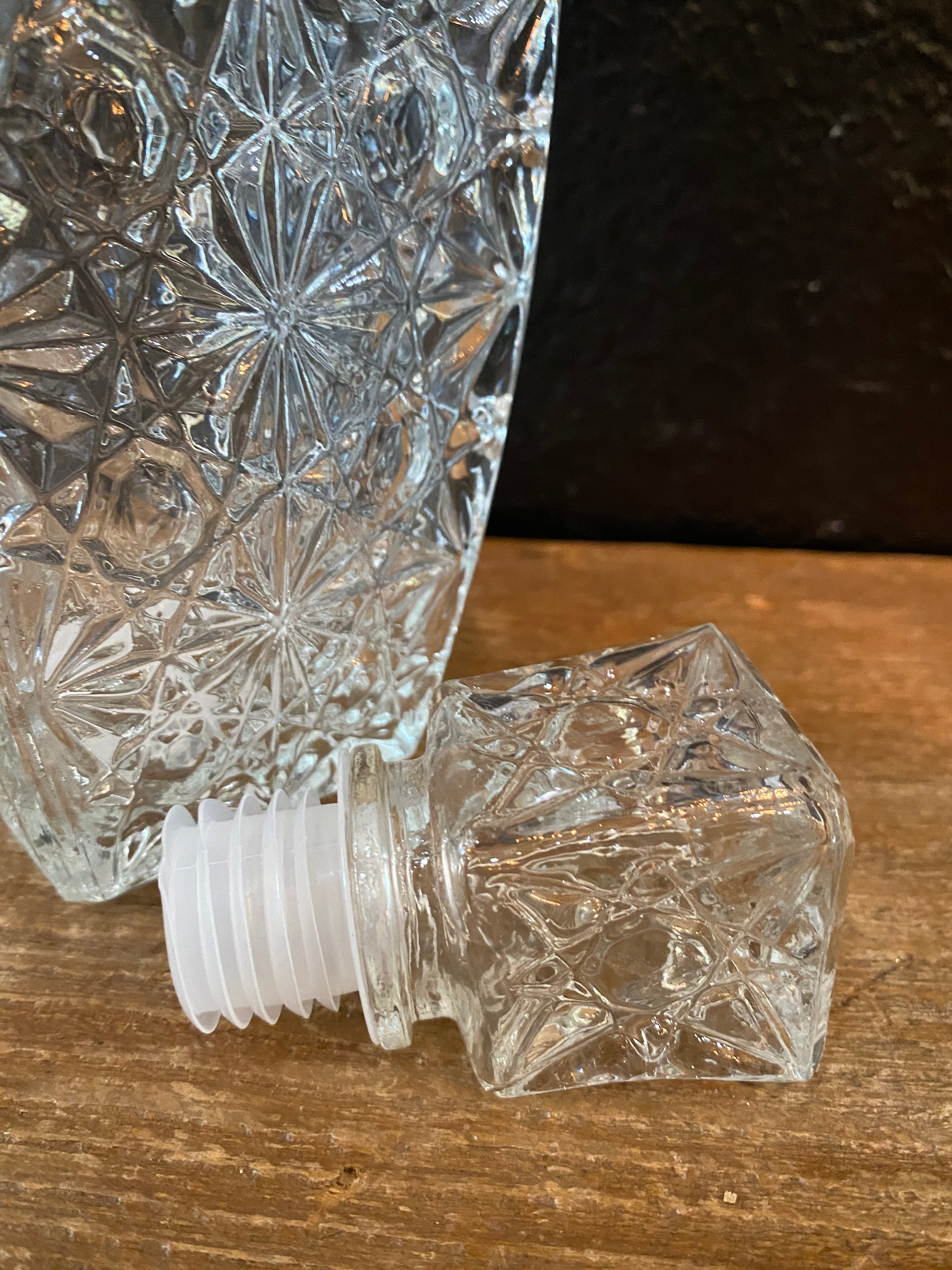 Barcelona Cut Glass Decanter