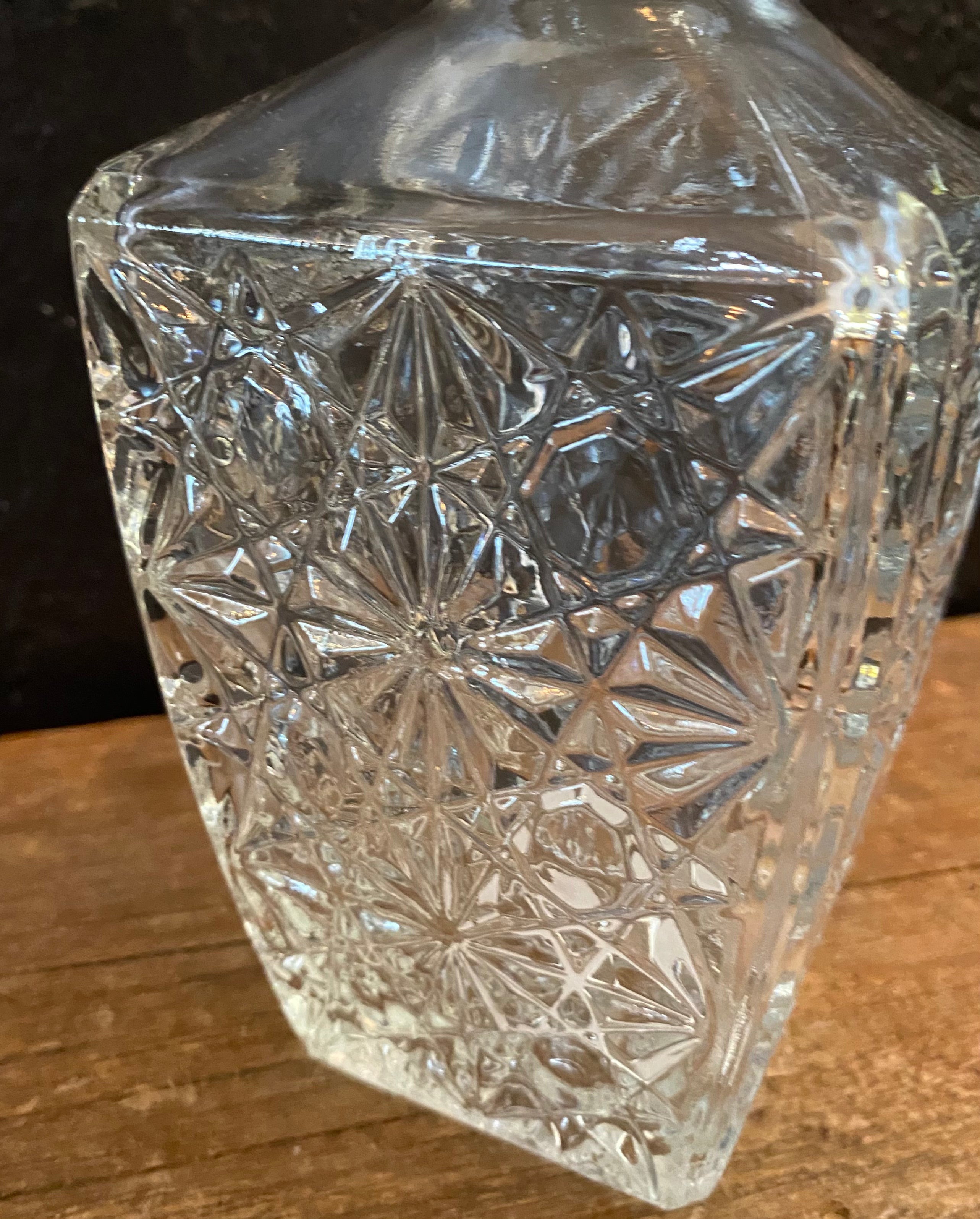 Barcelona Cut Glass Decanter