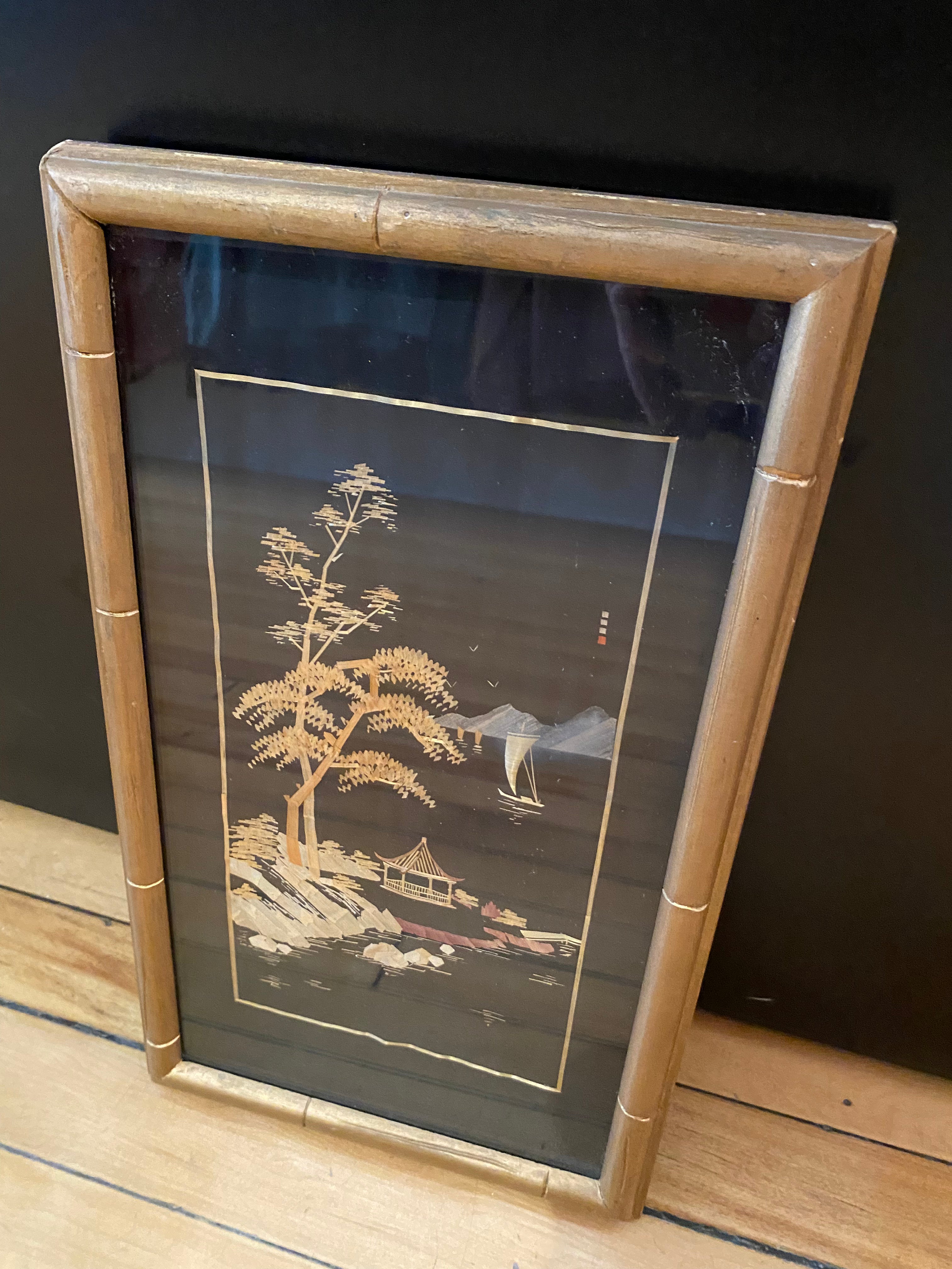 Bamboo Straw Art | Garden Landscape