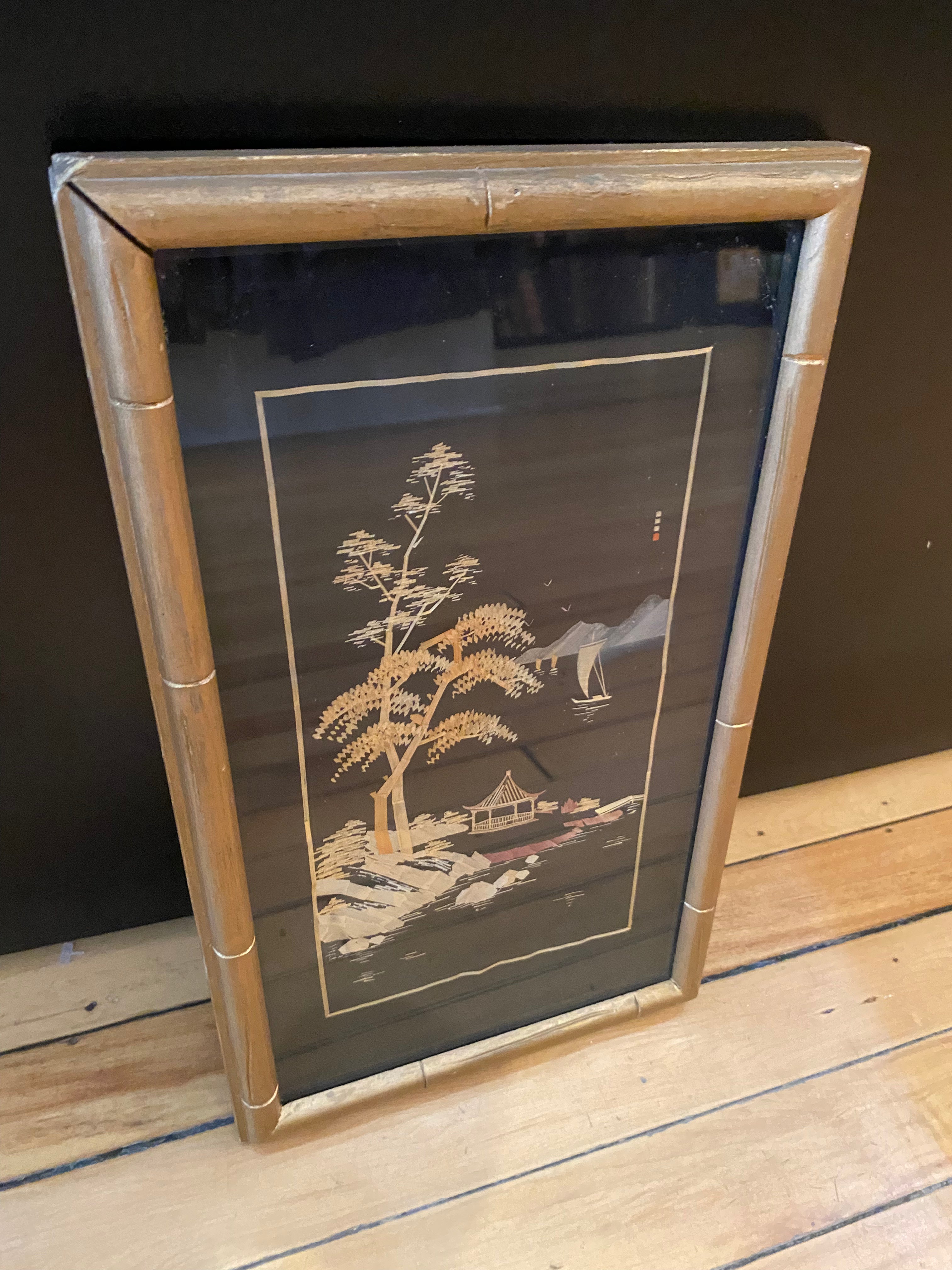 Bamboo Straw Art | Garden Landscape