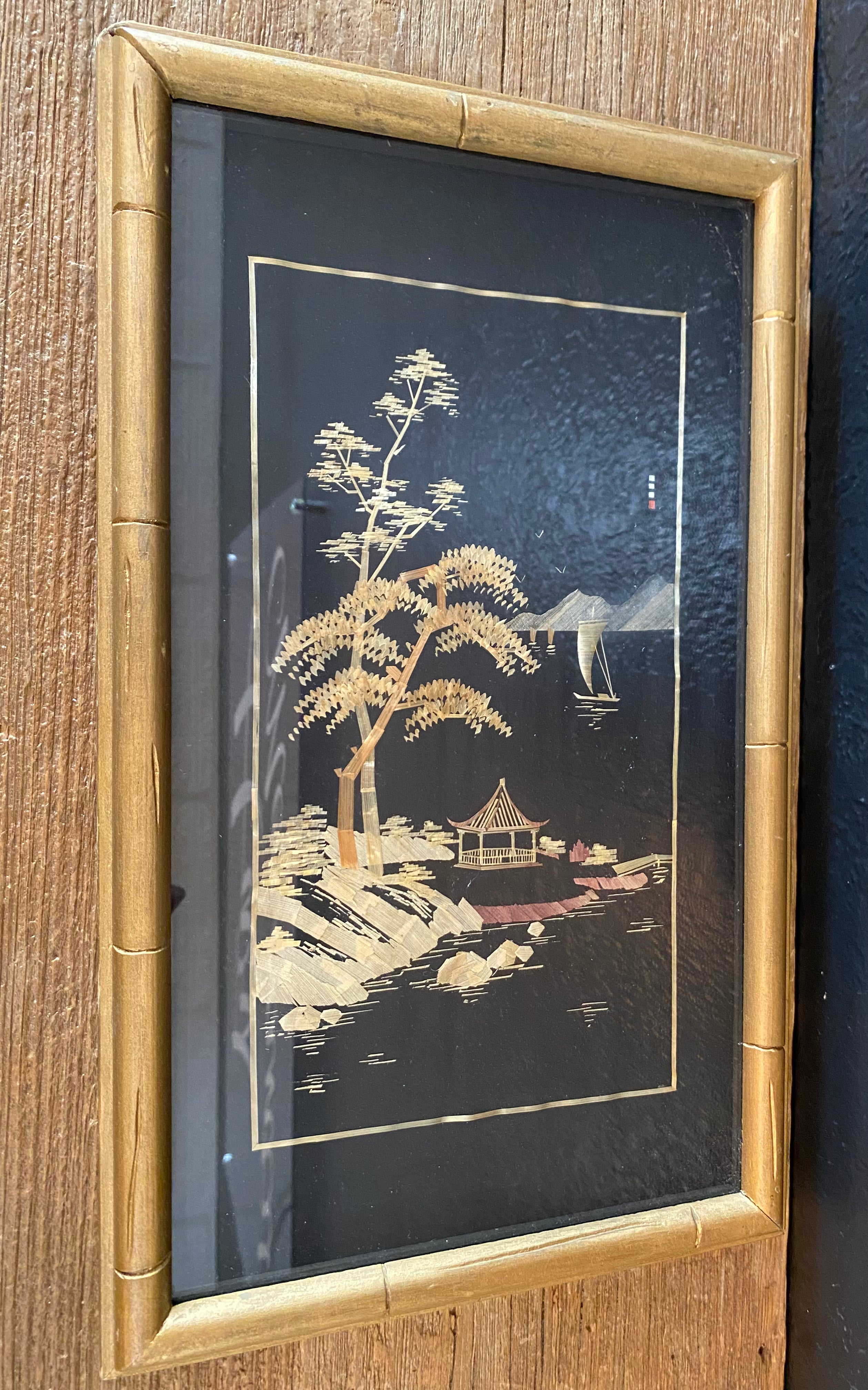 Bamboo Straw Art | Garden Landscape