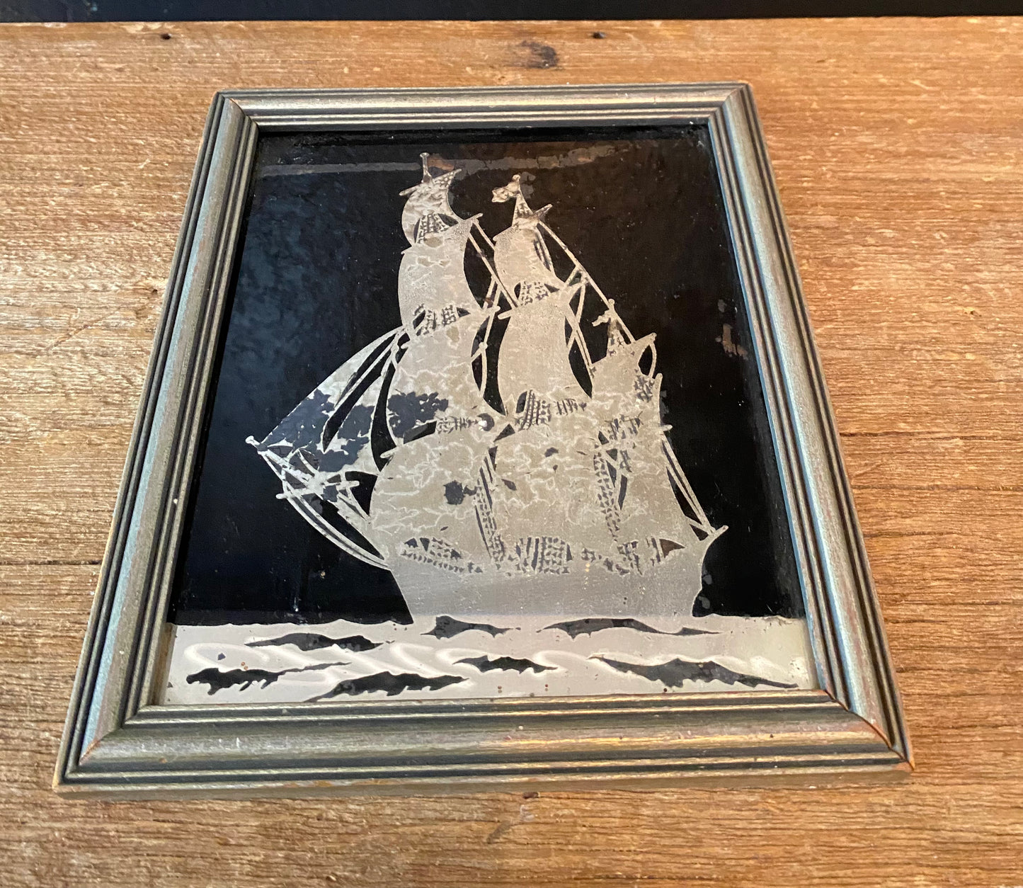 Sailing Ship Filagree Art