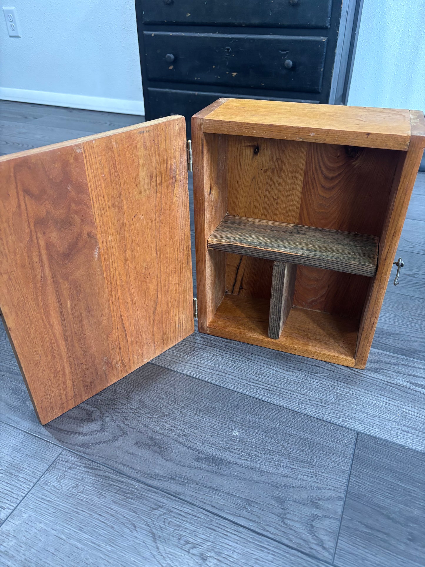 Rustic Handmade Wood Cupboard