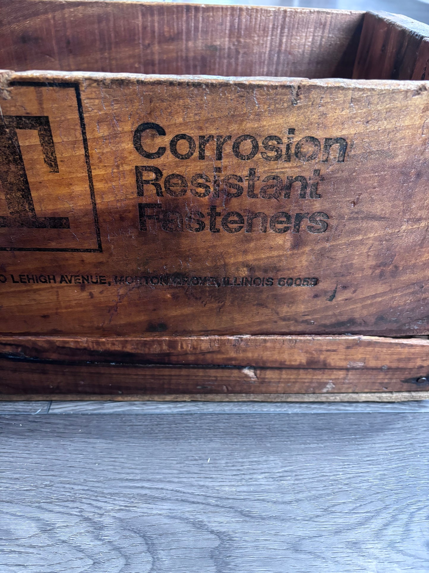 Wood ITT Corrosion Crate