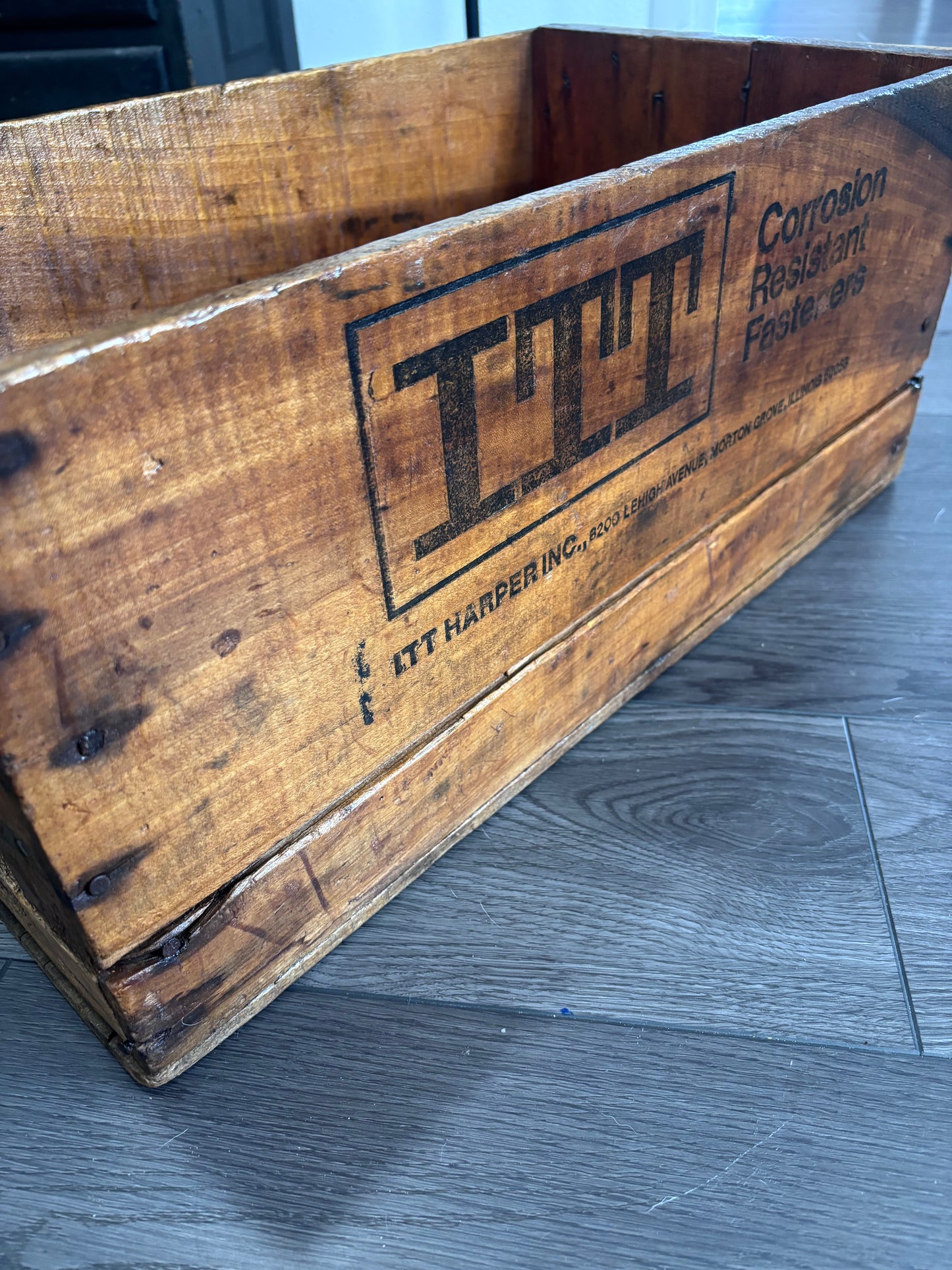 Wood ITT Corrosion Crate
