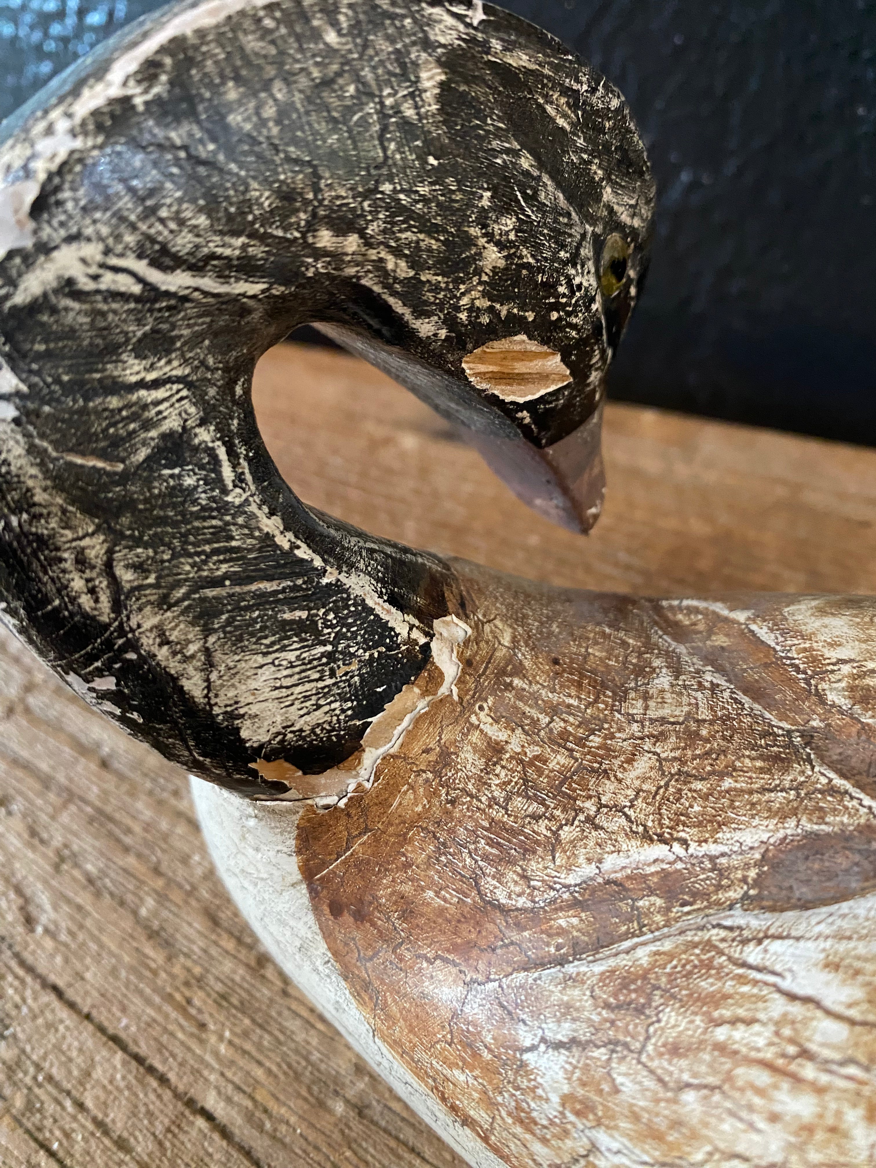 Hand-carved Goose
