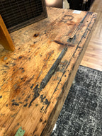 Primitive Pine Harvest Table