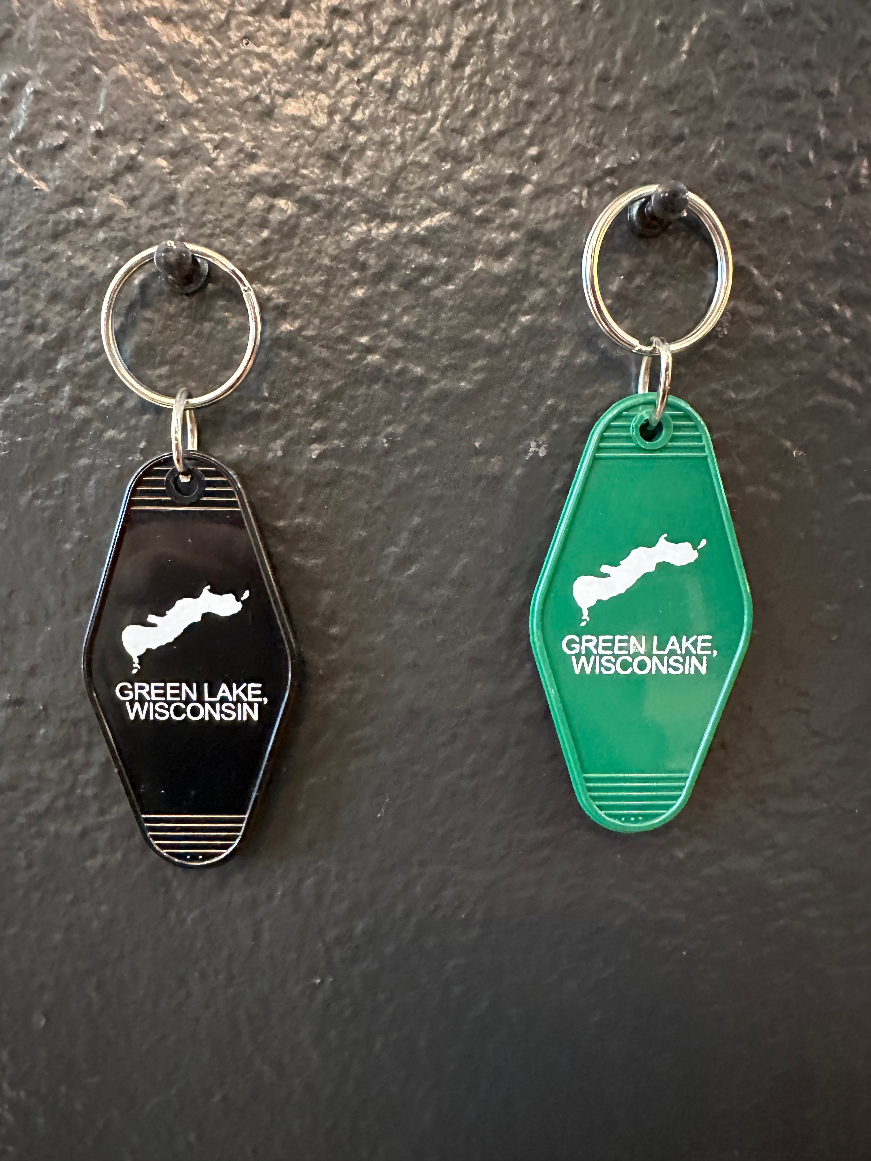 Green Lake Motel Keychains