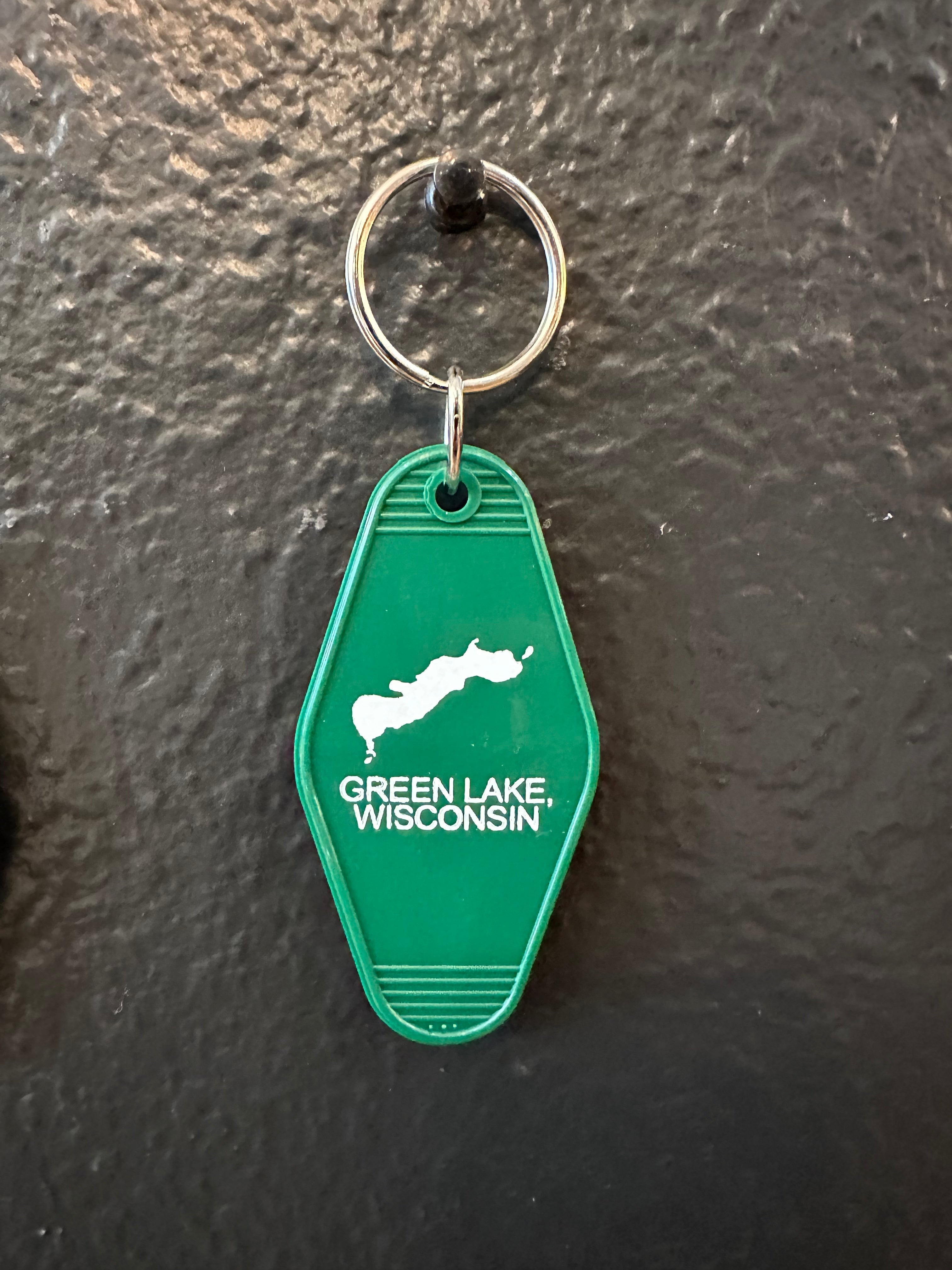 Green Lake Motel Keychains