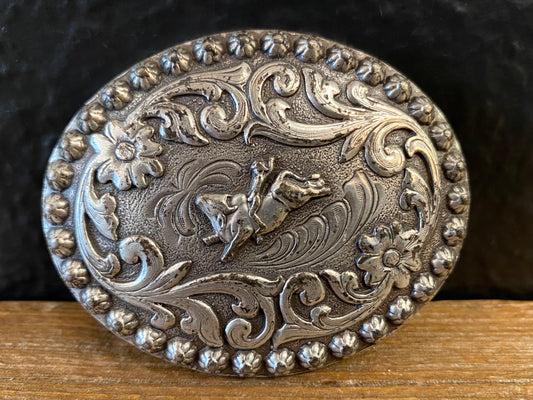 Bull Rider Belt Buckle