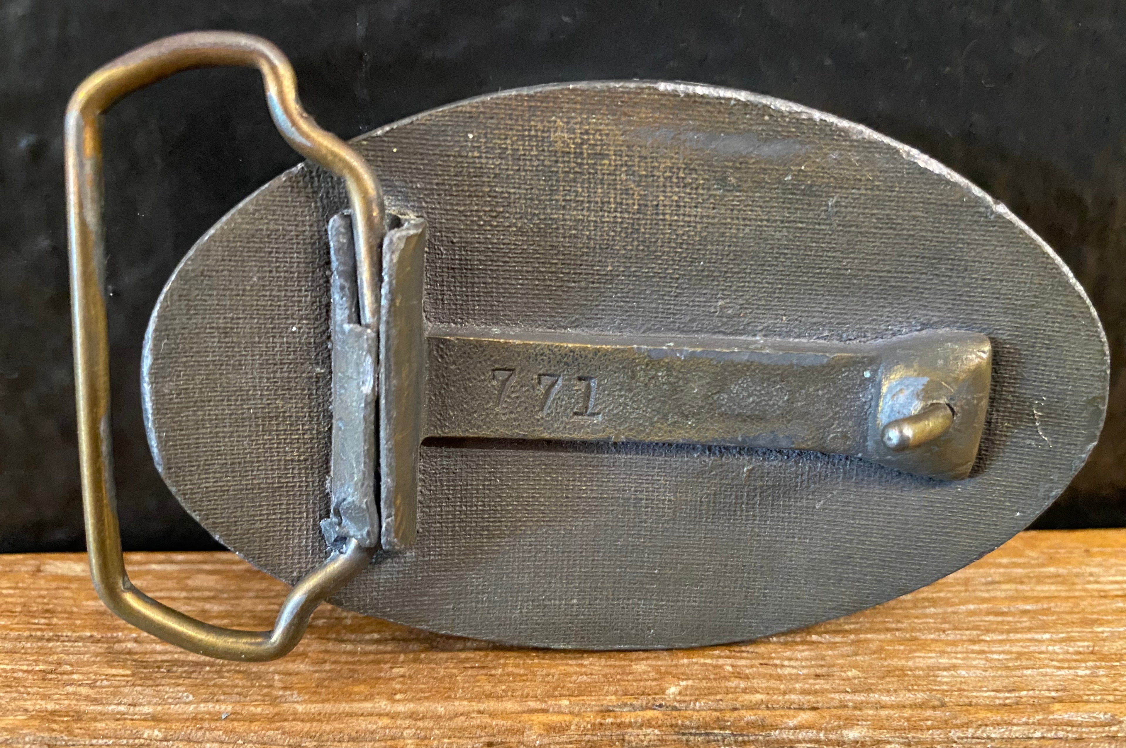 Steam Engine Belt Buckle