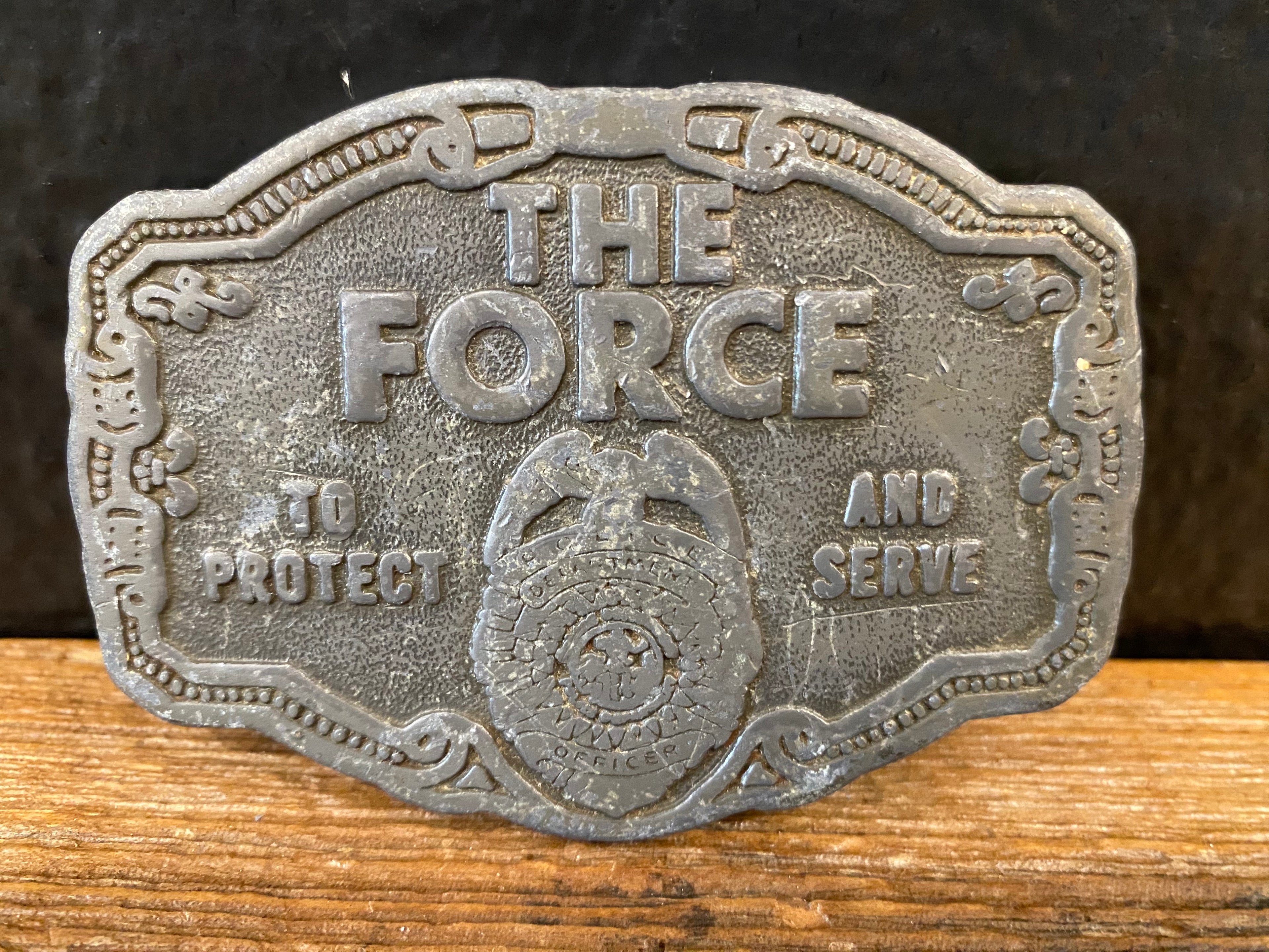 Police Force Belt Buckle