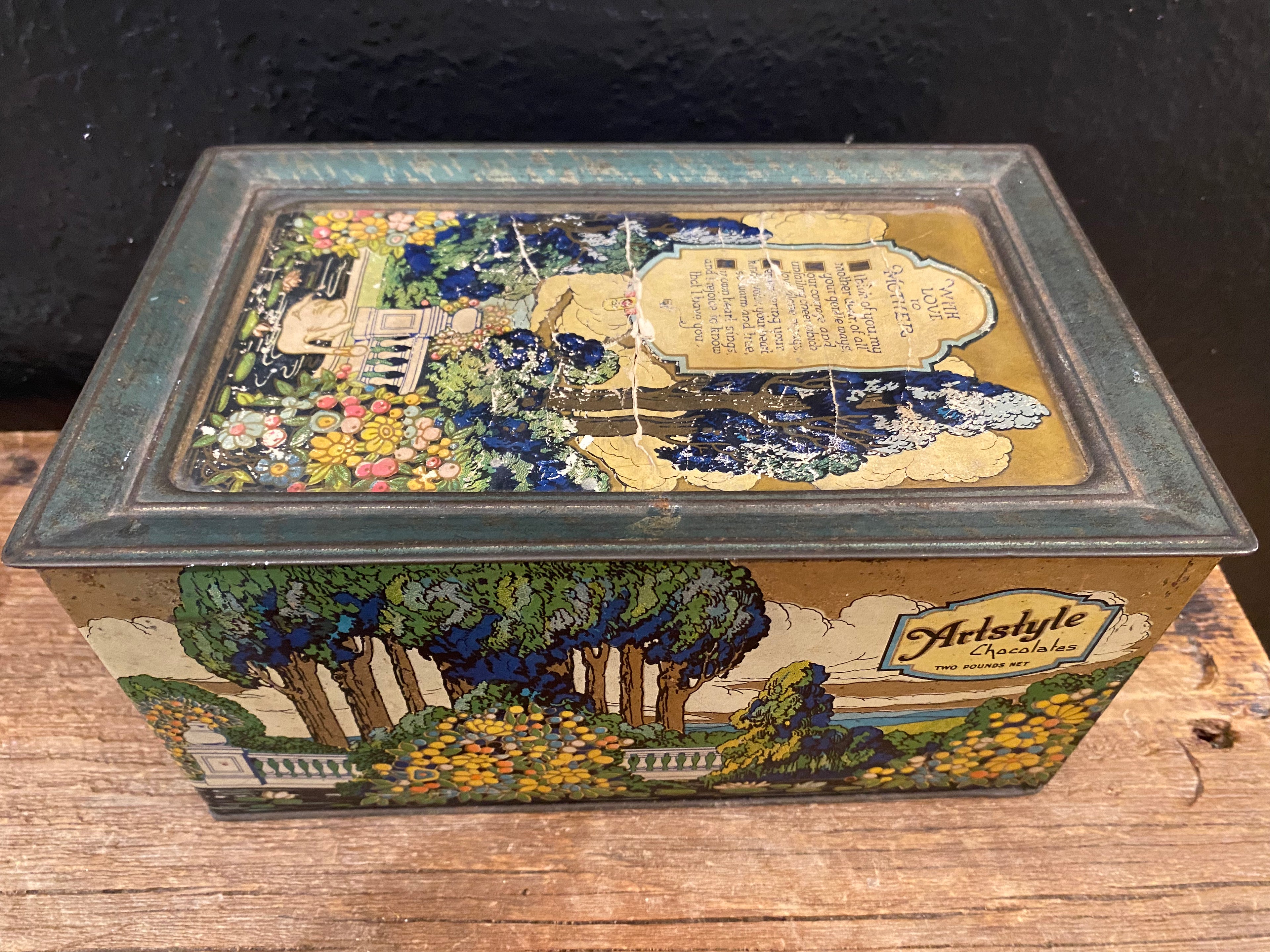 Artstyle Chocolates Metal Tin