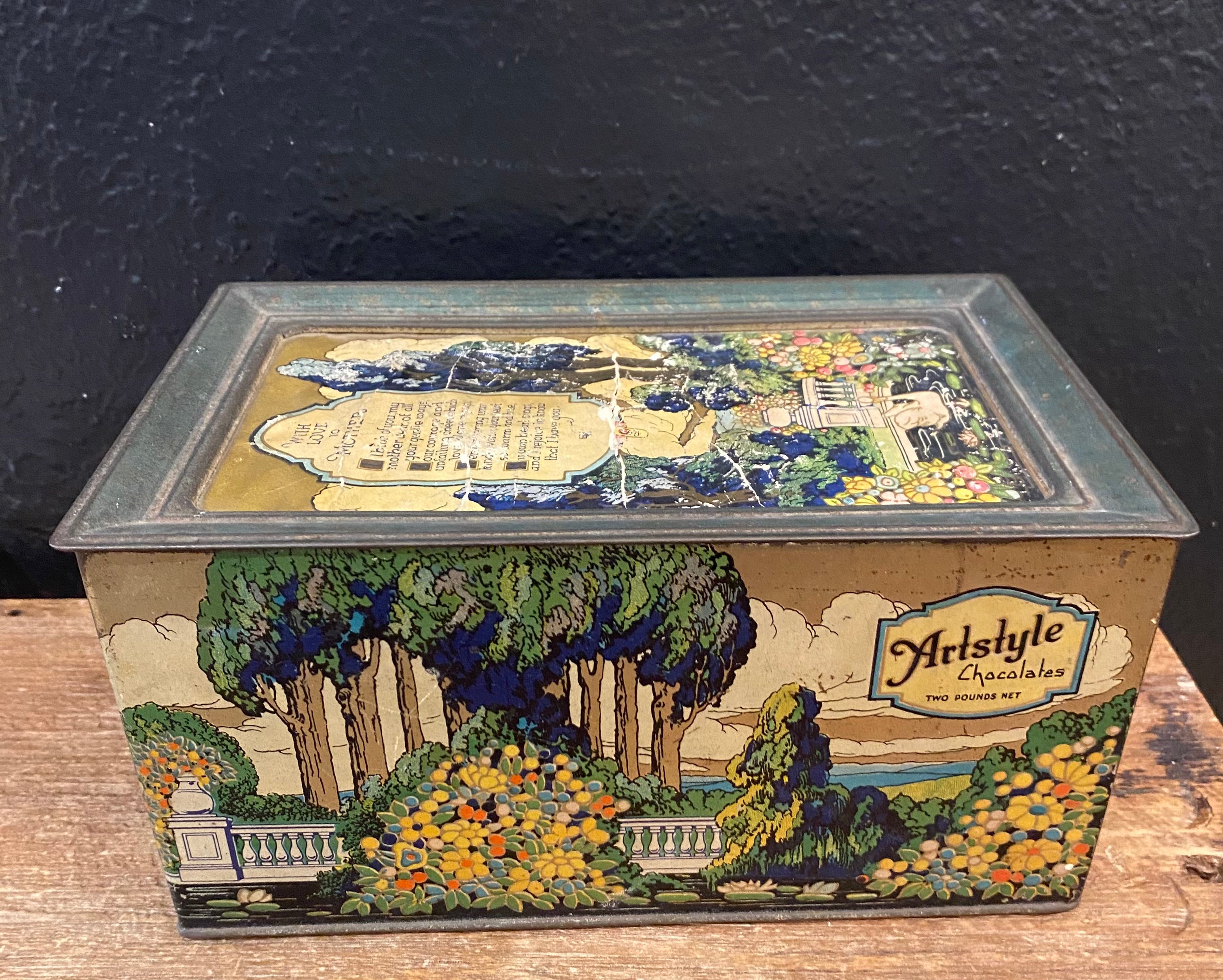 Artstyle Chocolates Metal Tin