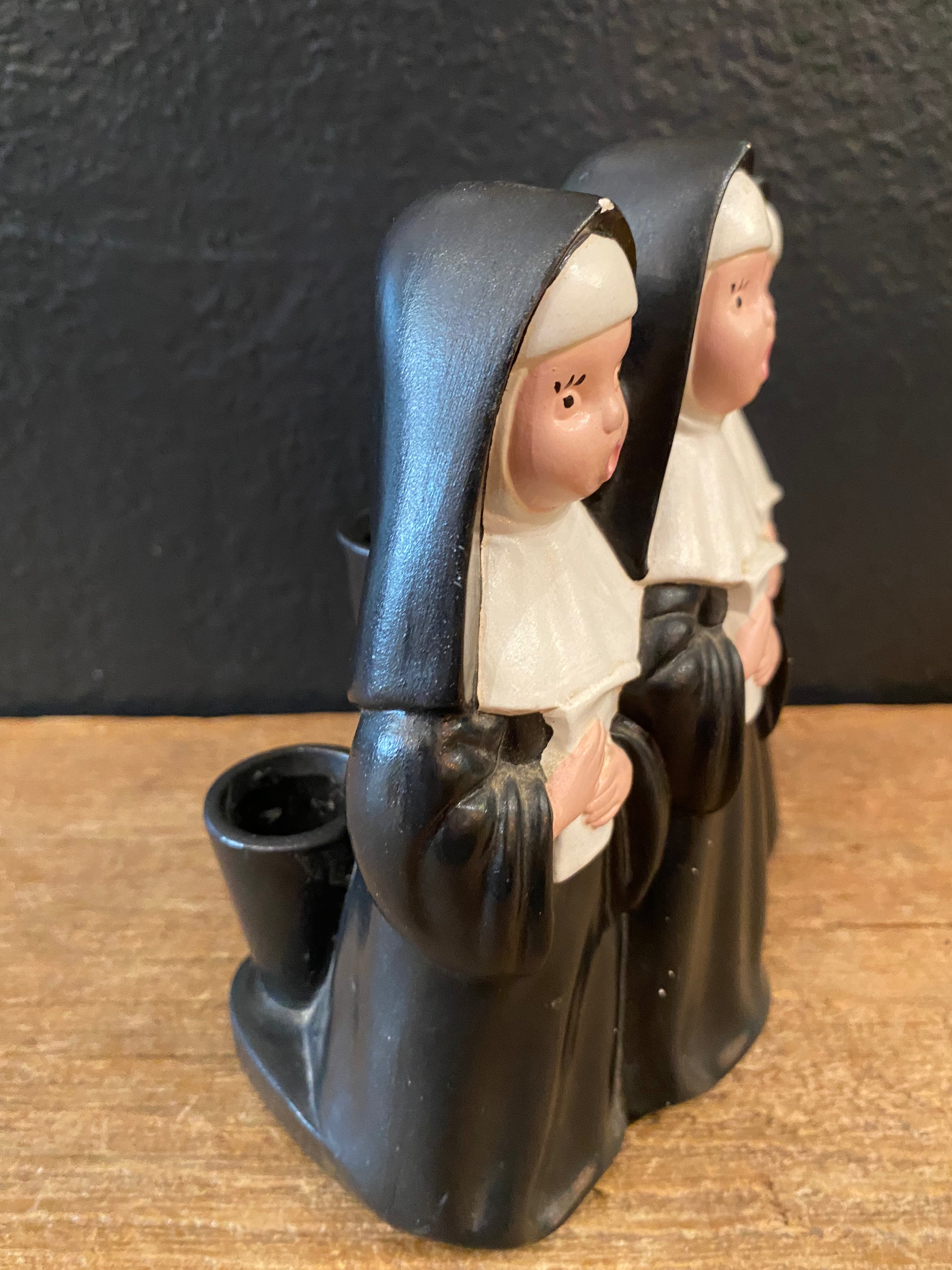 Singing Nuns Candlestick