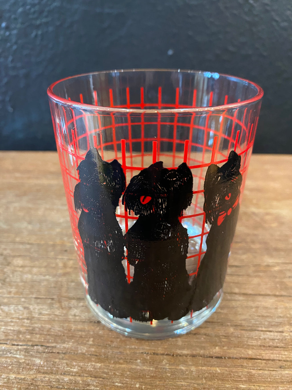 Vintage Scottish Terrier Old Fashioned Glasses | Set of 4