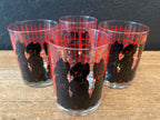 Vintage Scottish Terrier Old Fashioned Glasses | Set of 4