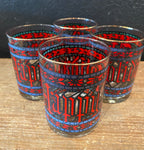 Stained Glass Holiday Old Fashioned Glasses | Set Of Four