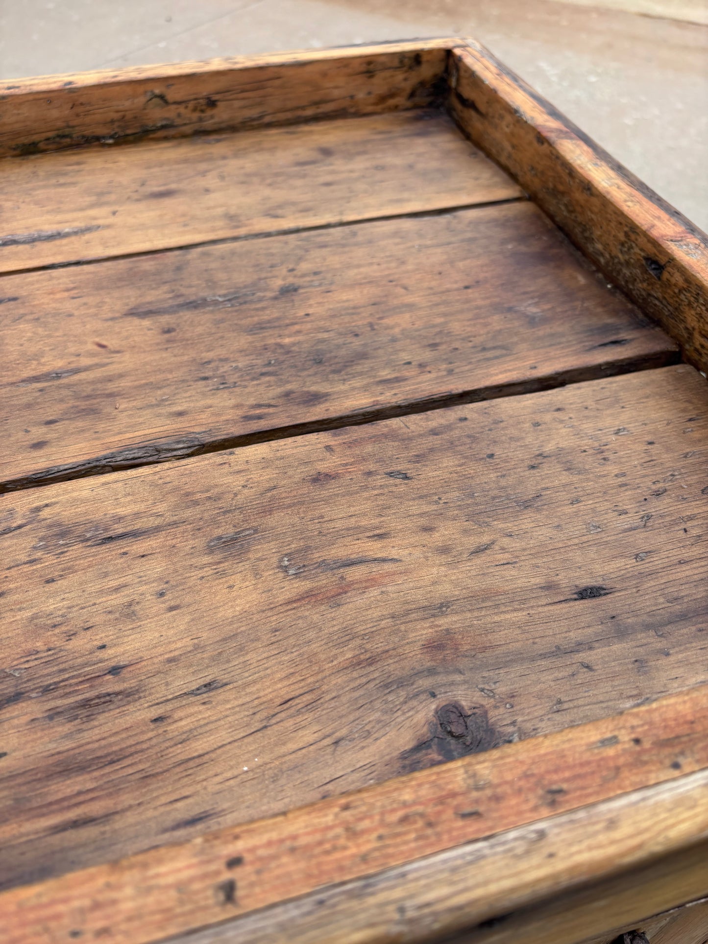 Primitive Pine Washstand