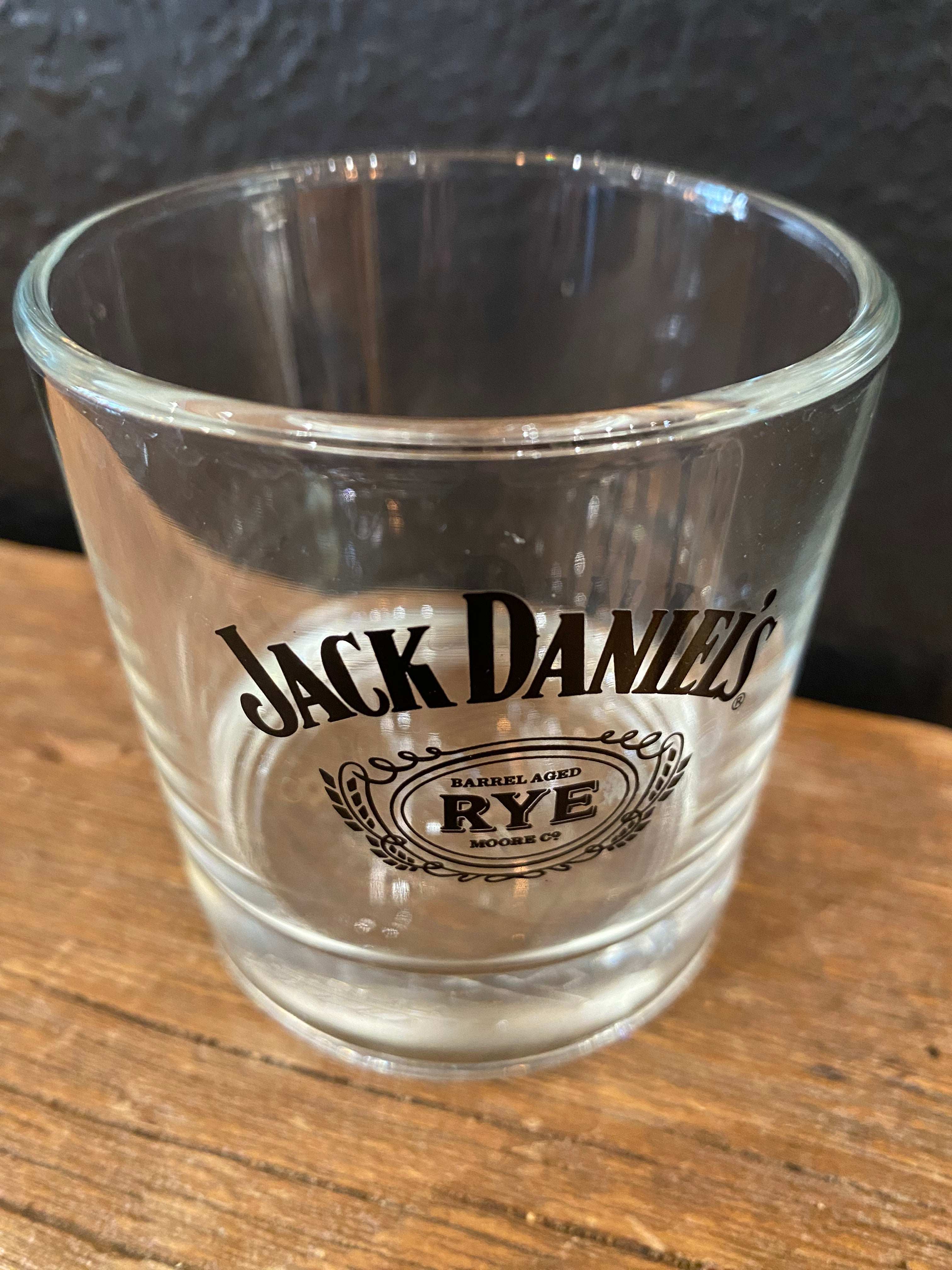 Pair Of Jack Daniels Rye Whiskey Glasses