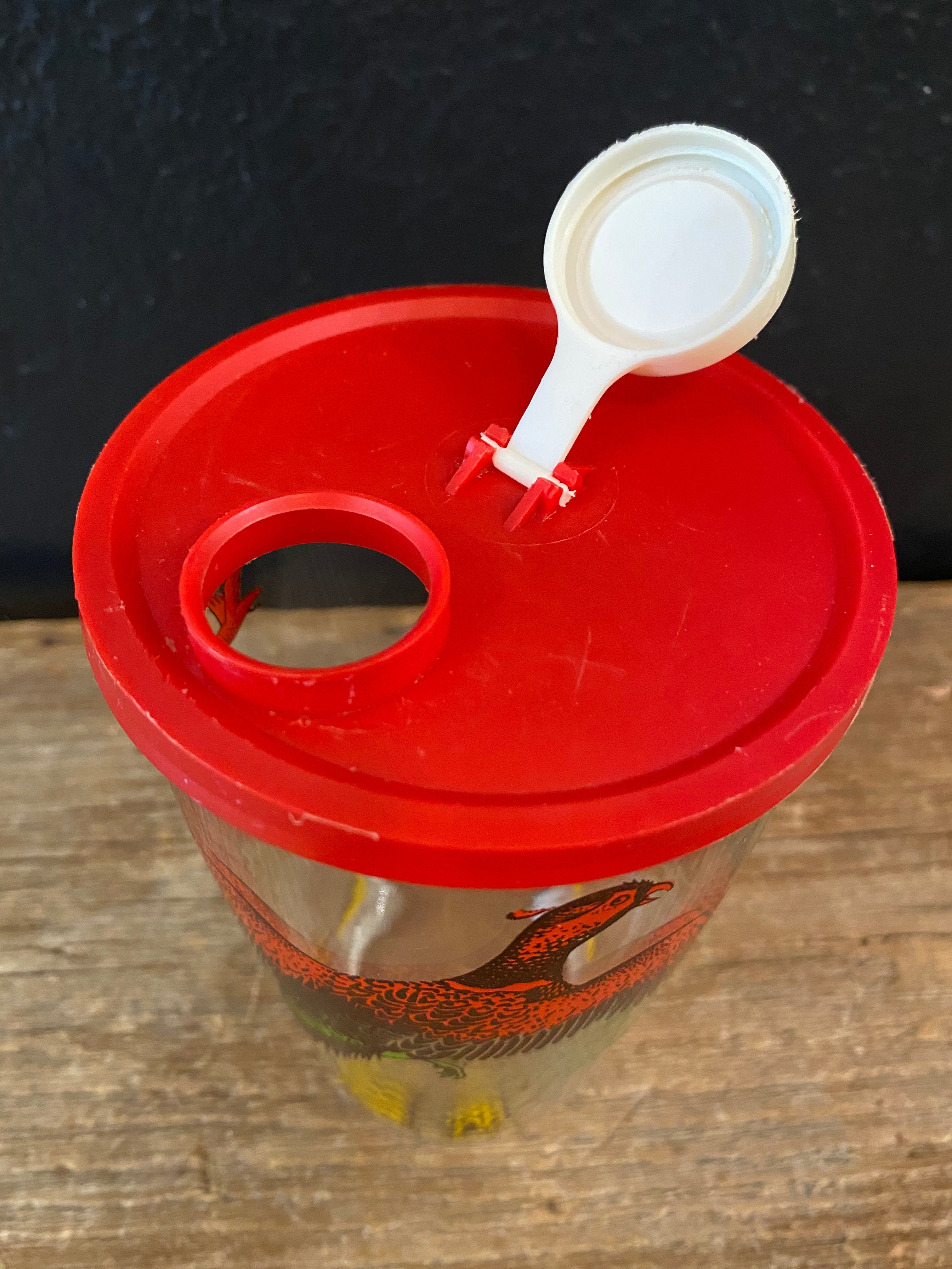 Hazel Atlas Pheasant Cocktail Shaker