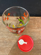 Hazel Atlas Pheasant Cocktail Shaker