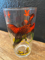 Pheasant Highball Glasses | Set Of Four