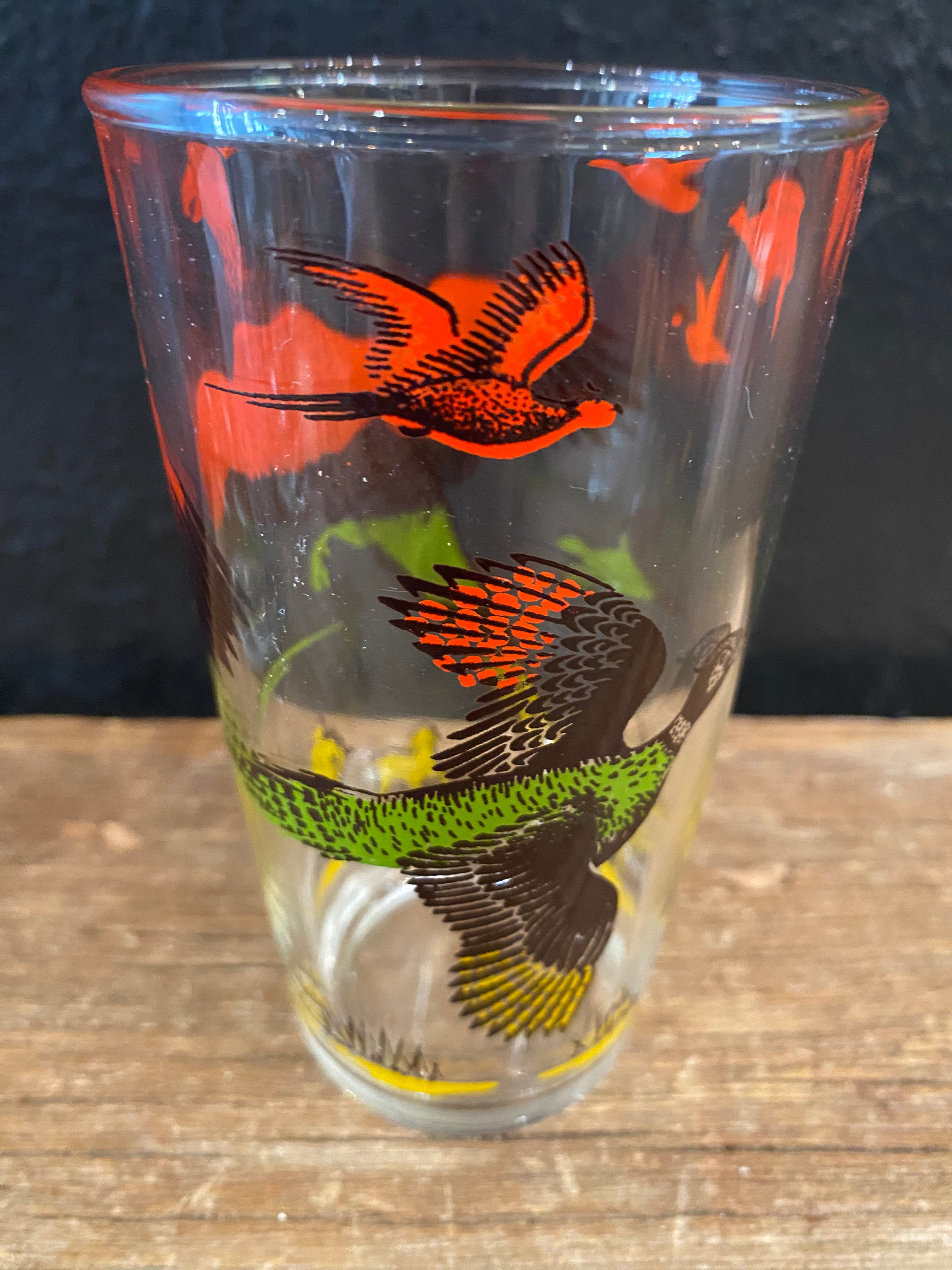 Pheasant Highball Glasses | Set Of Six
