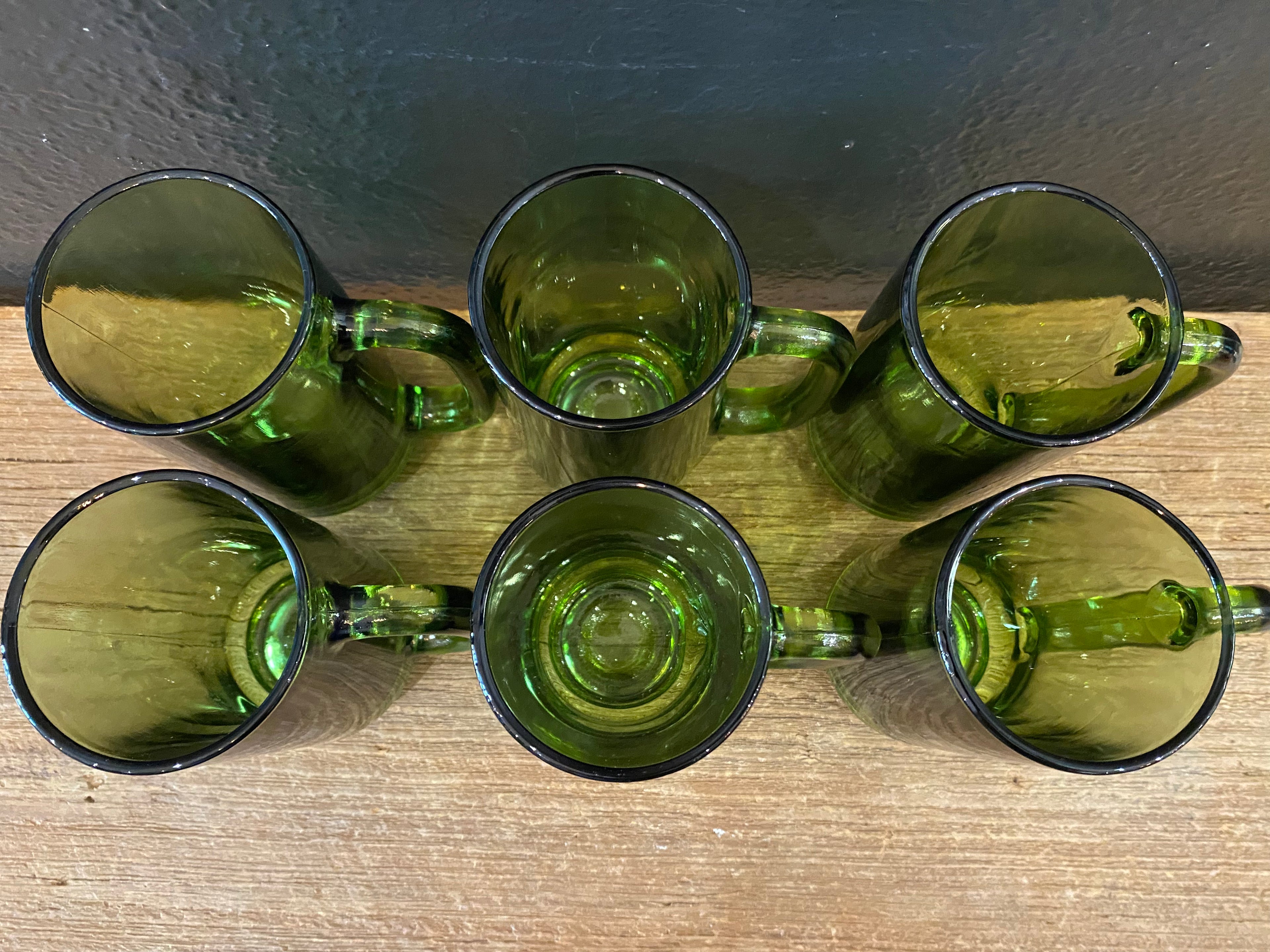 Vintage Hazel Atlas Mugs | Set Of Six