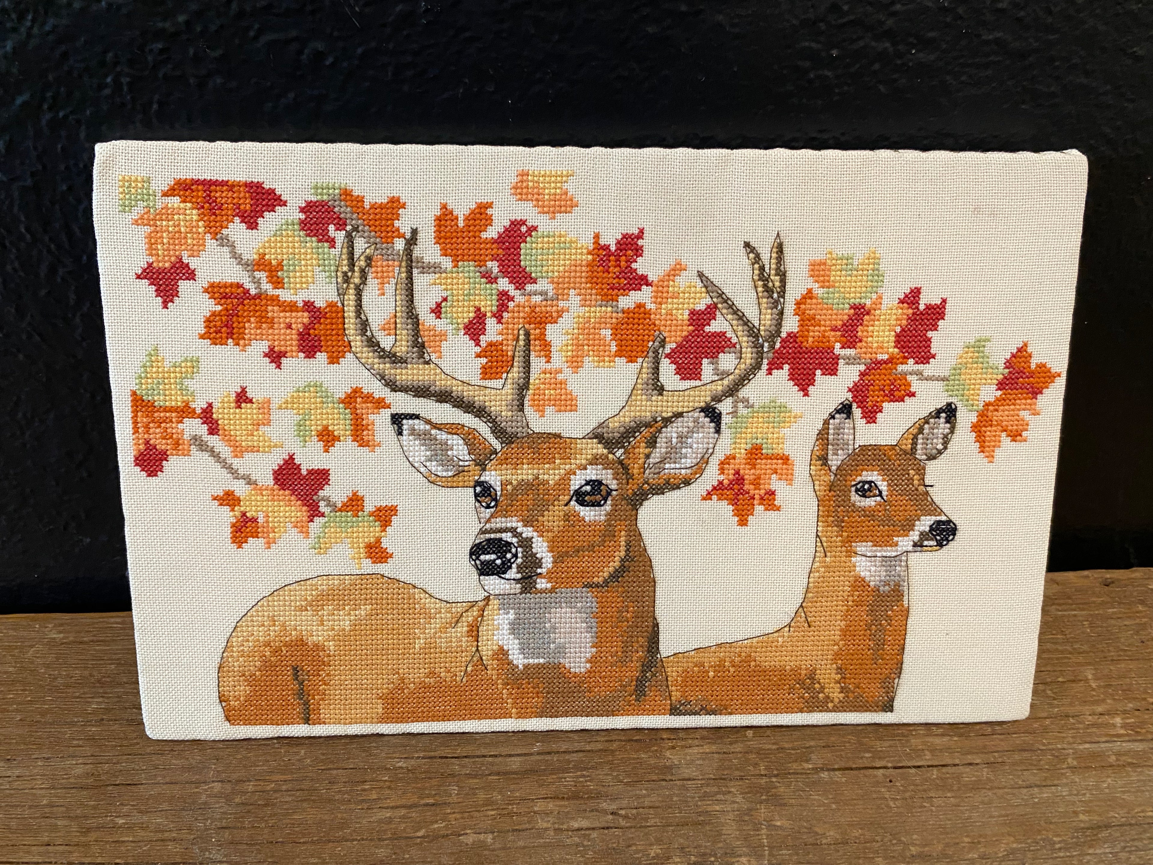 Deer Needlepoint