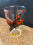 Vintage Pheasant Juice Glasses