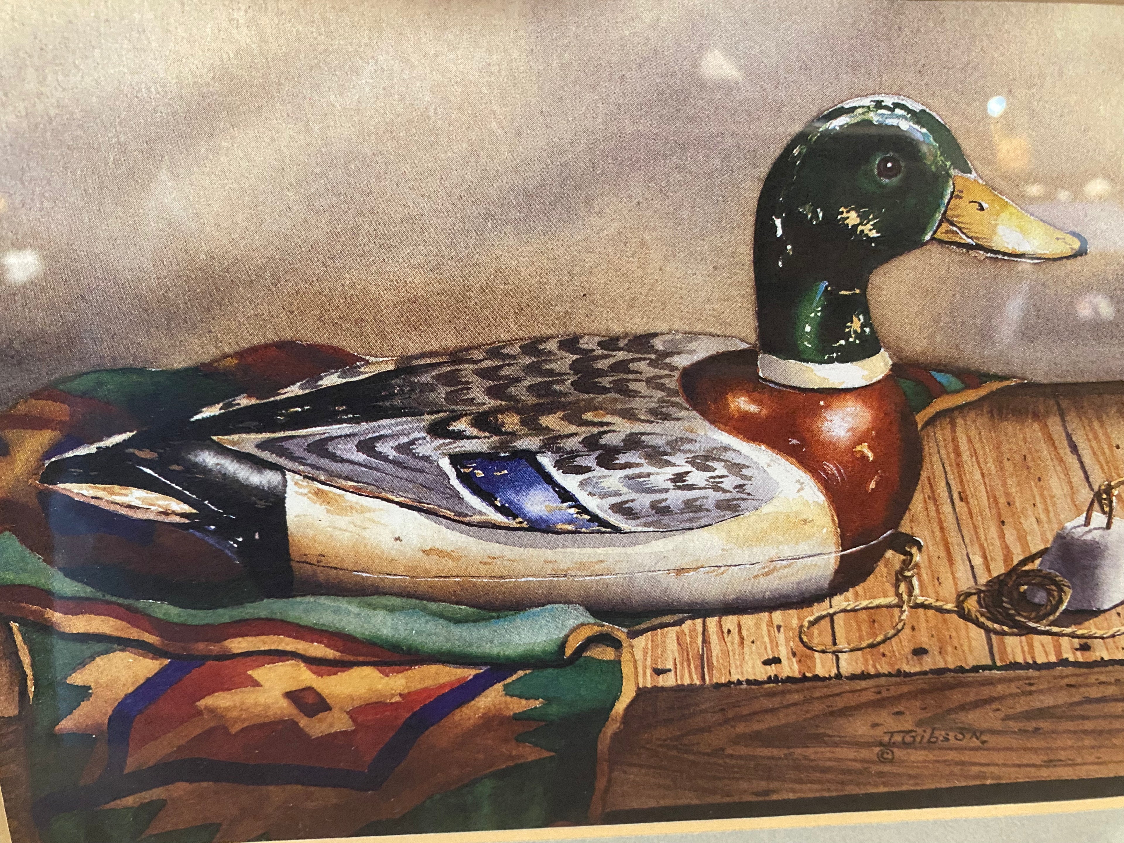Duck Decoy Print
