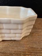 Creamy White Vintage Planter