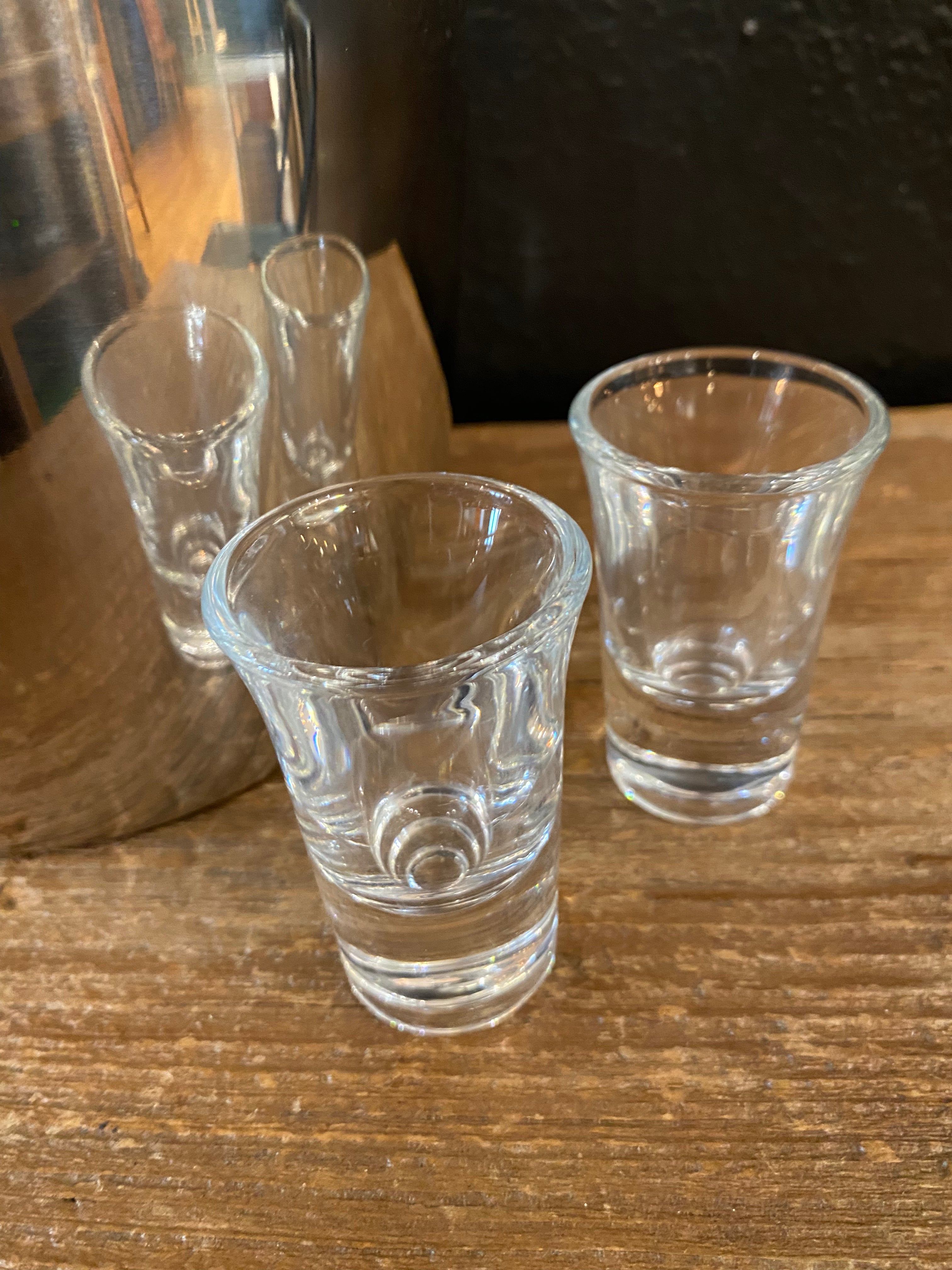 Ice Bucket With Built In Shot Glasses