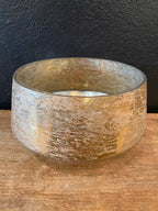 Gold Glass Bowl