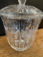 Tulip Garden Crystal Biscuit Barrell