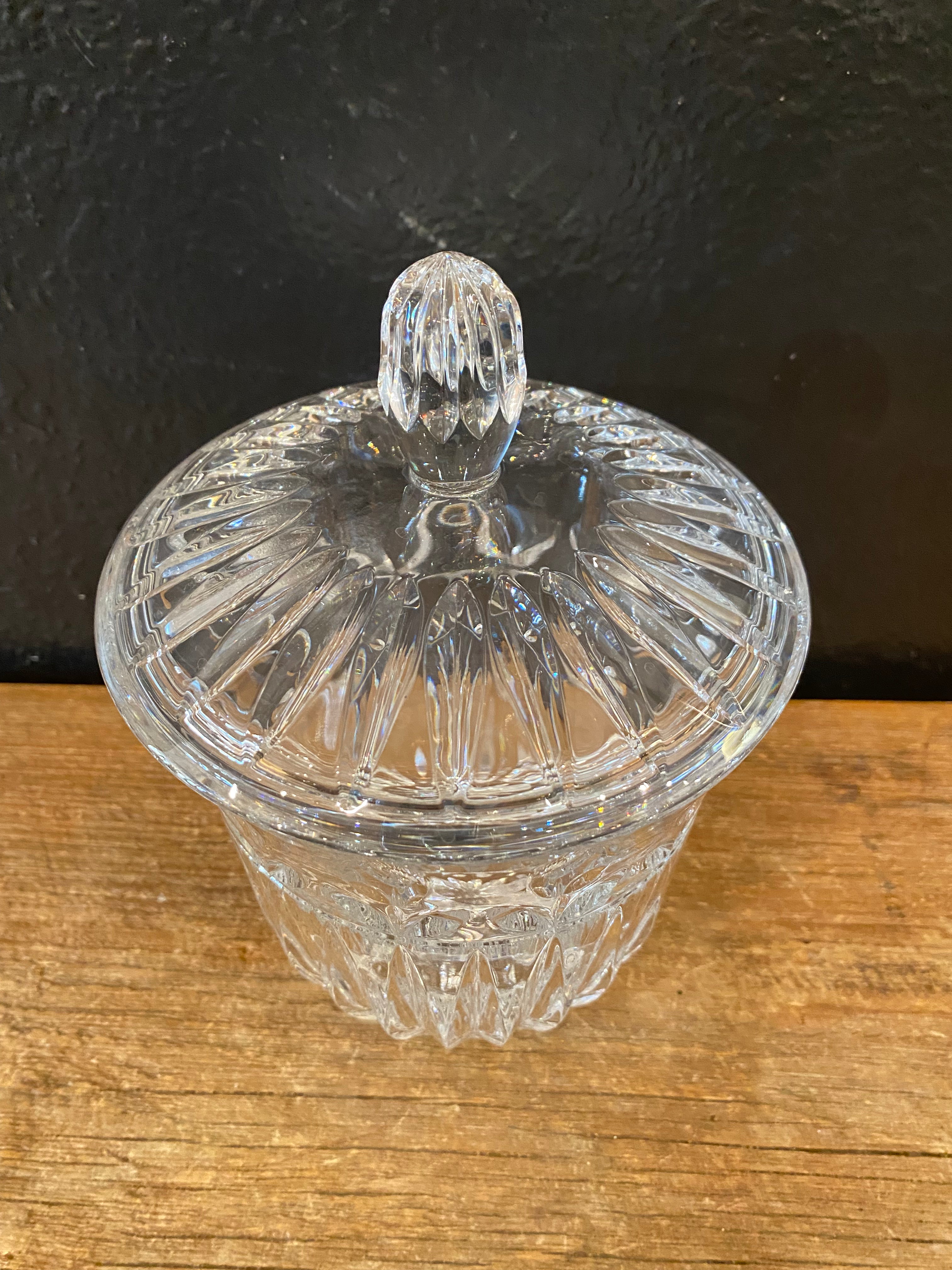 Tulip Garden Crystal Biscuit Barrell