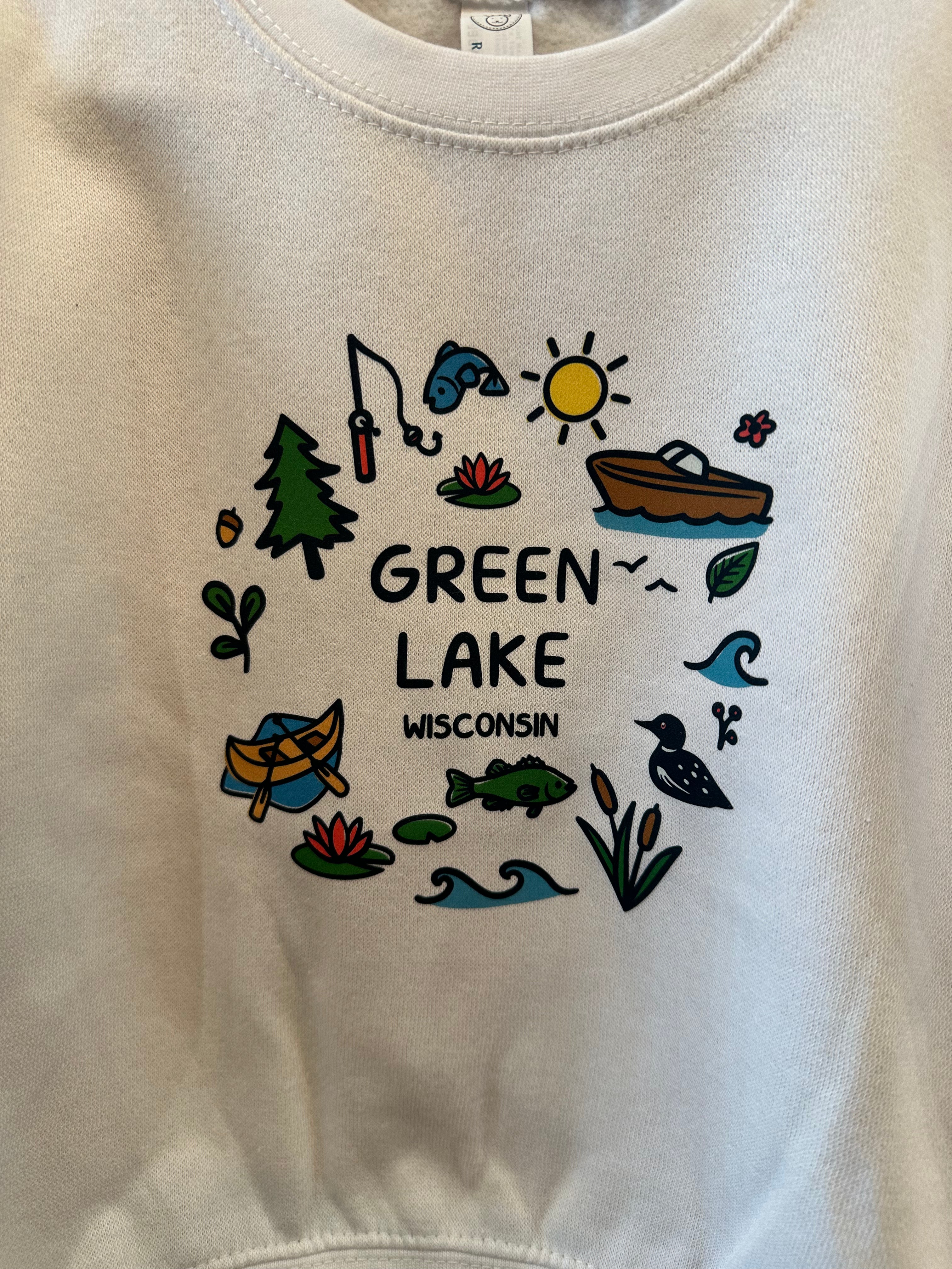 Green Lake Toddler Crewneck
