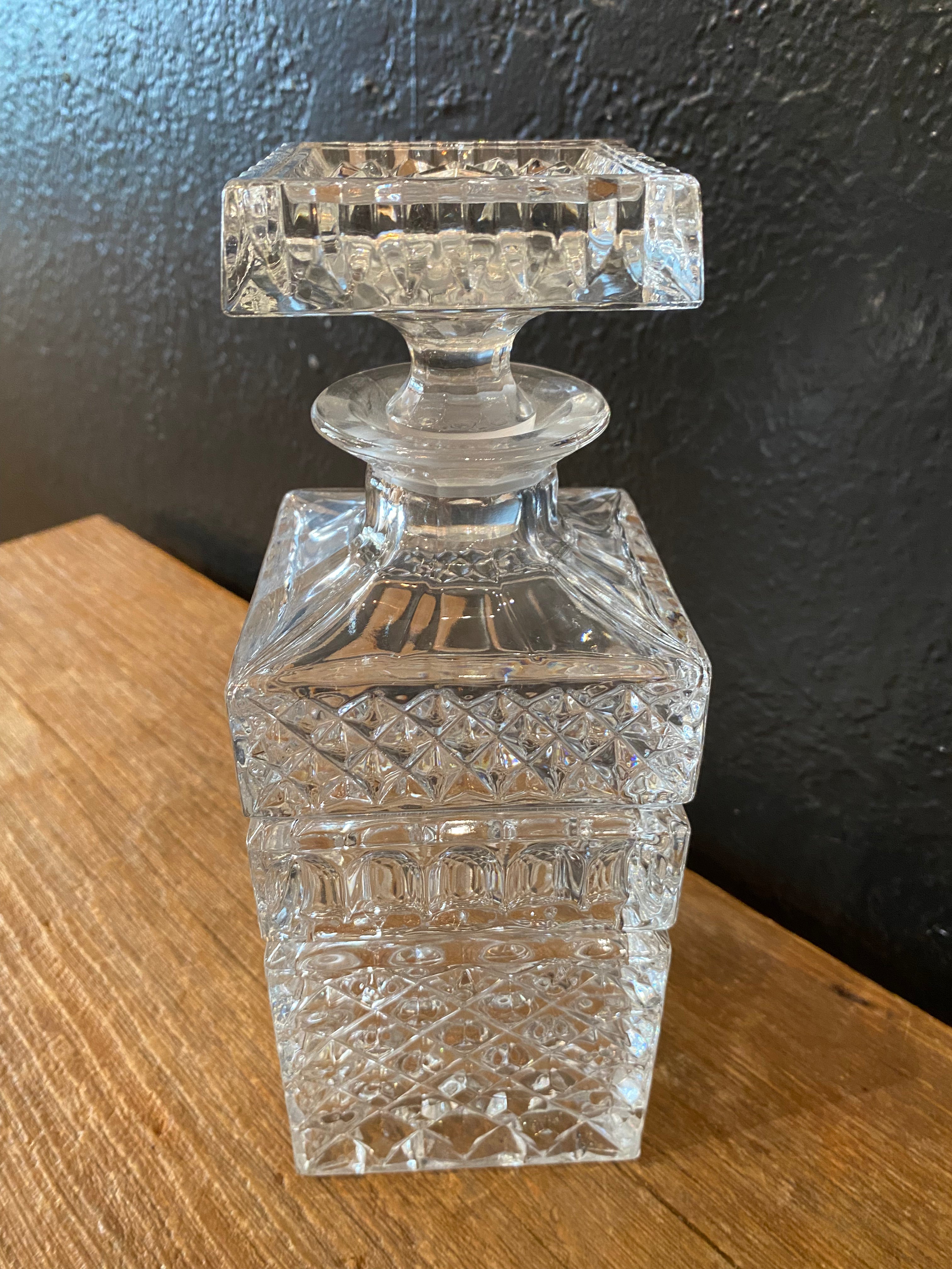 Cut Glass Decanter