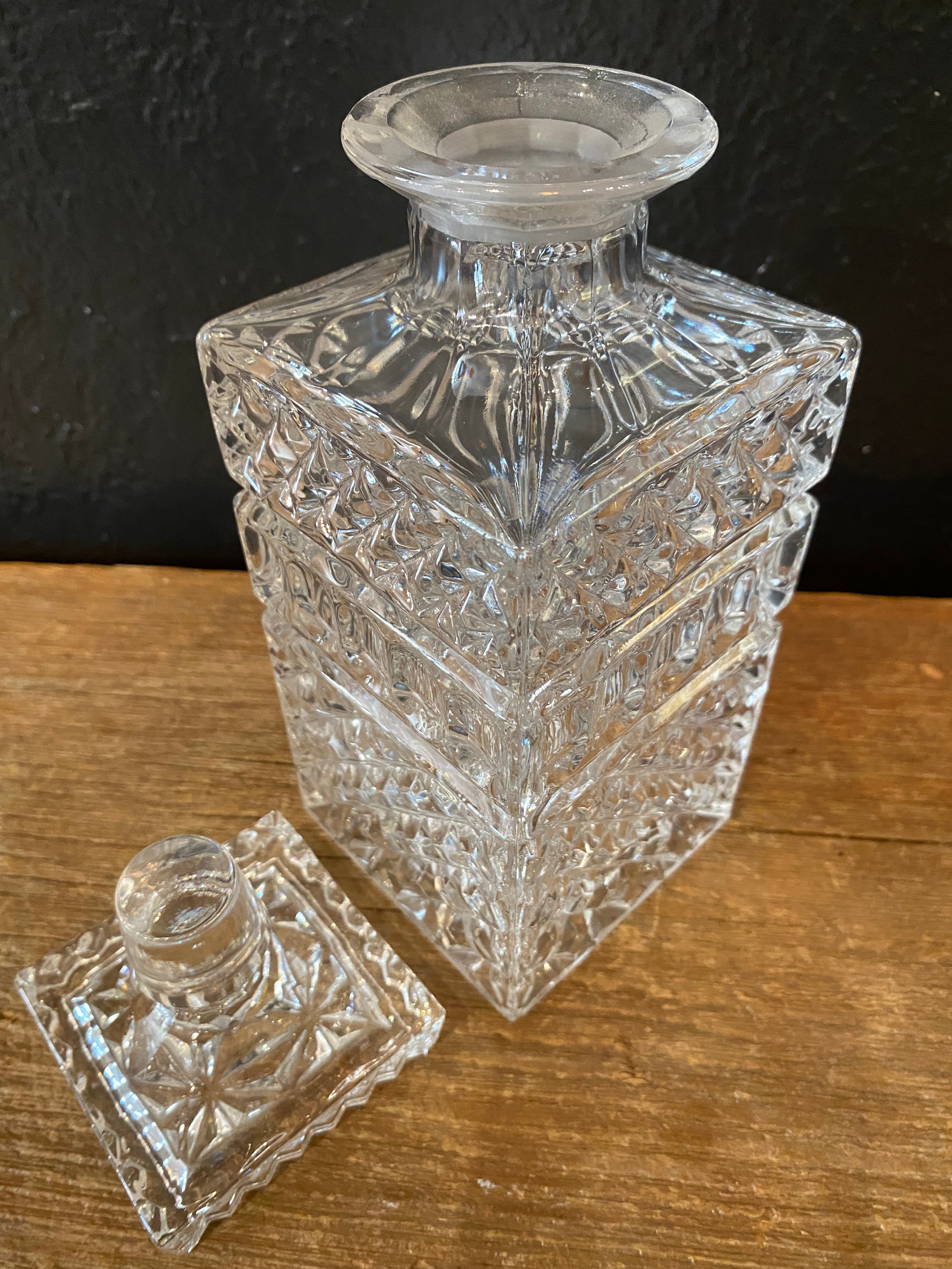 Cut Glass Decanter