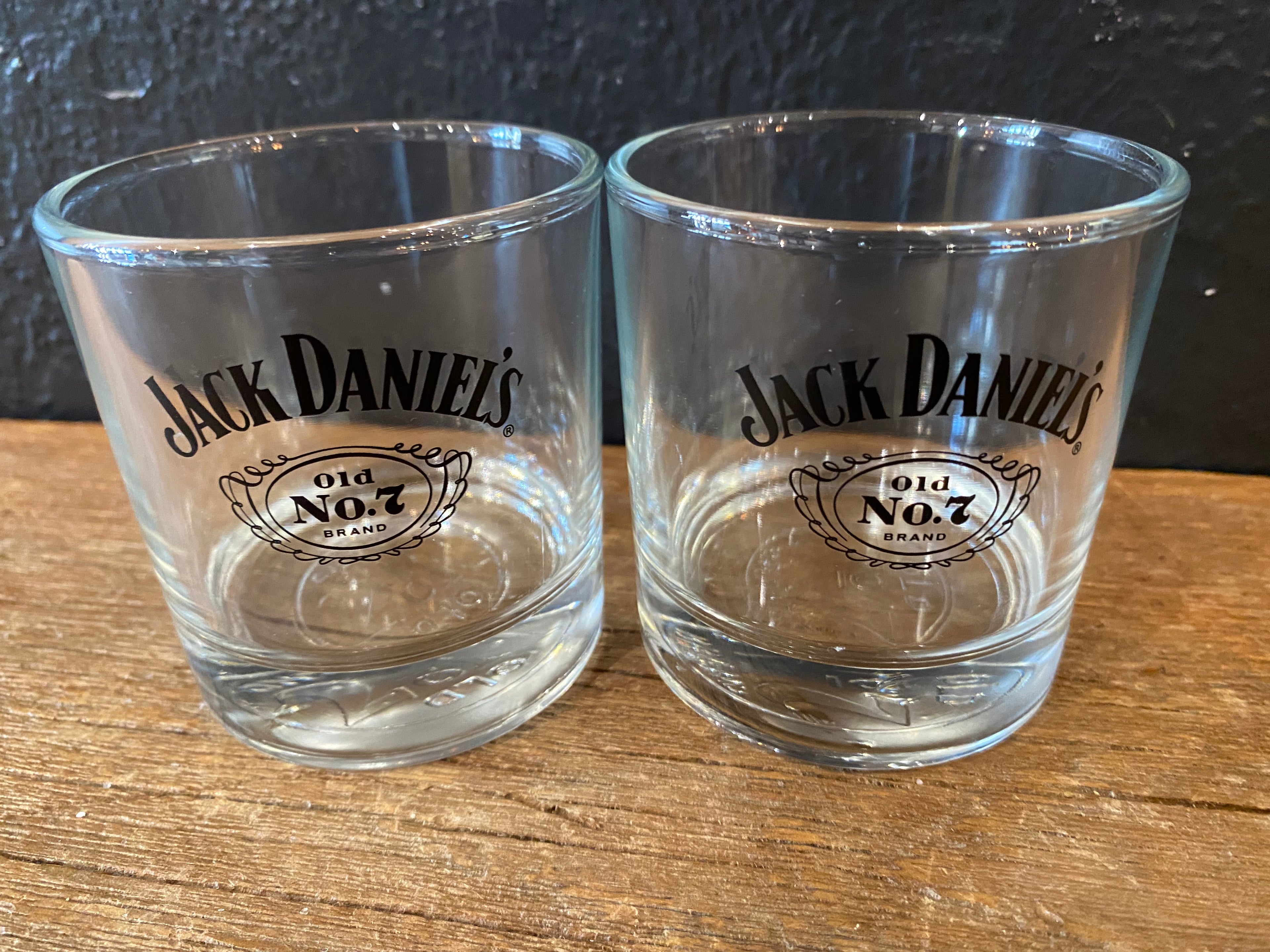 Pair of Jack Daniels Whiskey Glasses