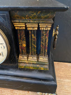 Ornate Wooden Mantle Clock